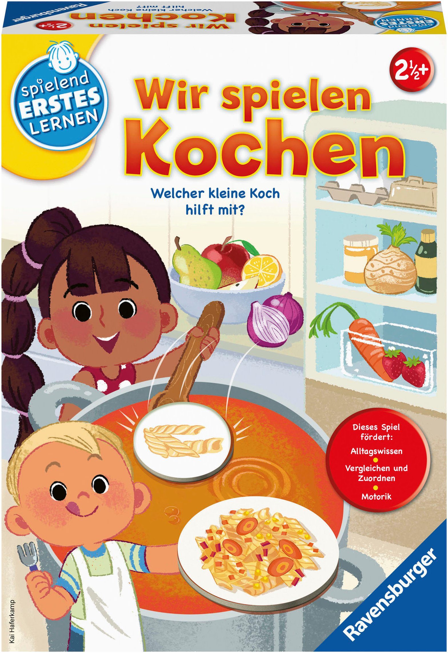 Ravensburger Spiel, Wir spielen Kochen, Made in Europe, FSC® - schützt Wald - weltweit