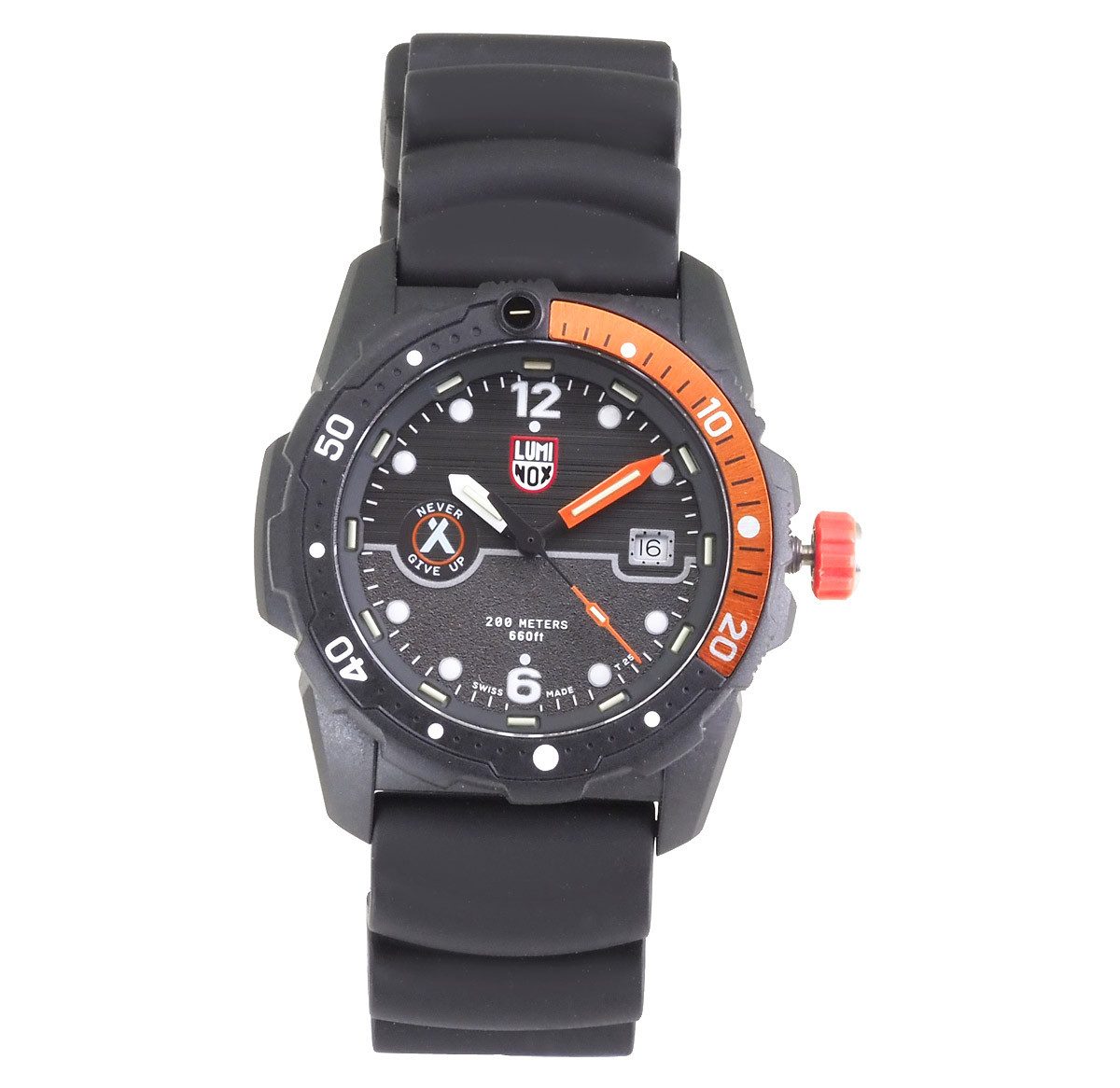 Luminox Schweizer Uhr Herren Uhr Bear Grylls Survival XB.3729 45 mm, Luminox Light Technology: Dauerhaftes Leuchten für bis zu 25 Jahre