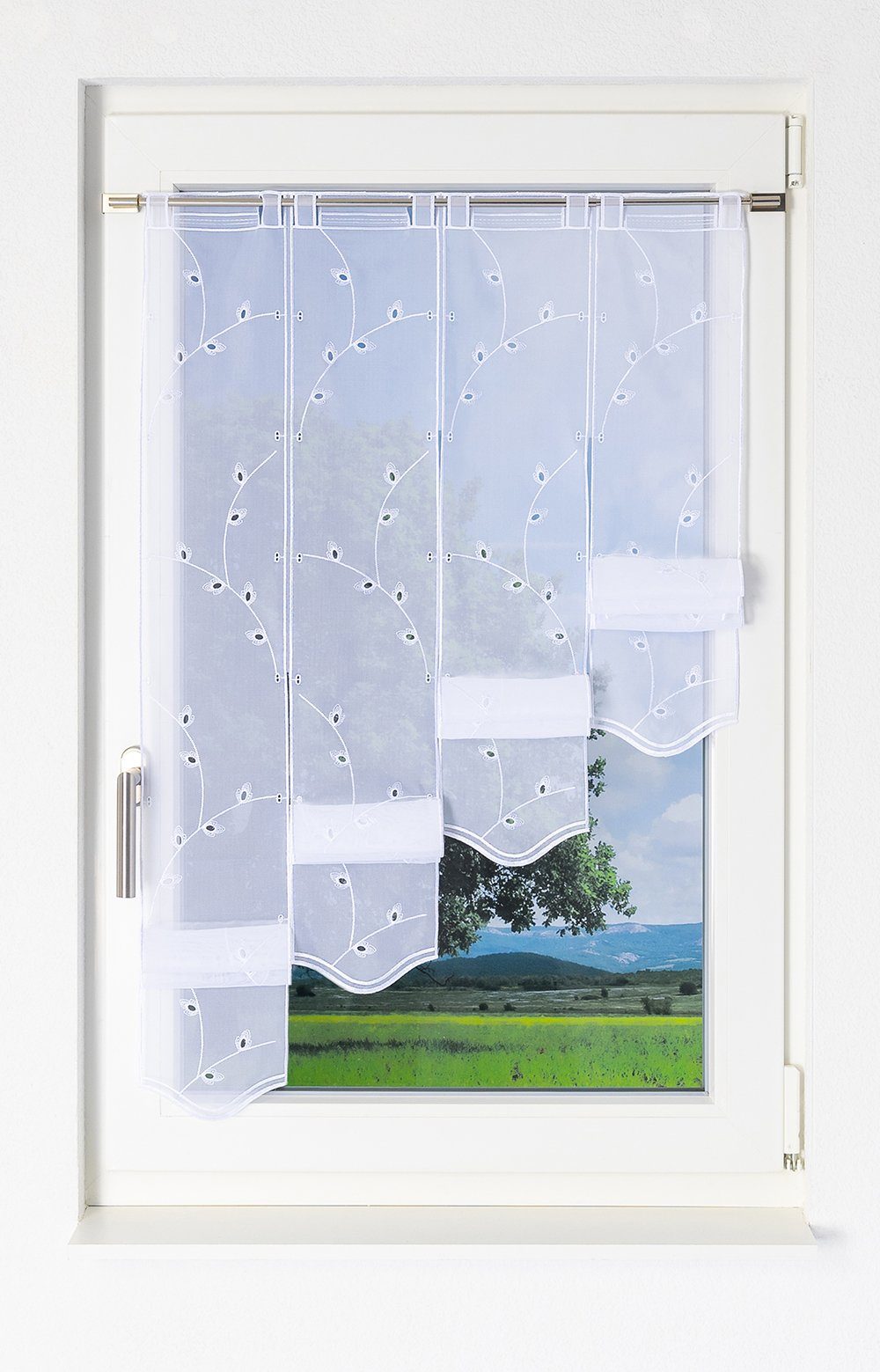 Panneaux Panneaux Blattranken, LYSEL®, (1 St), transparent, HxB 120x47.1cm weiß
