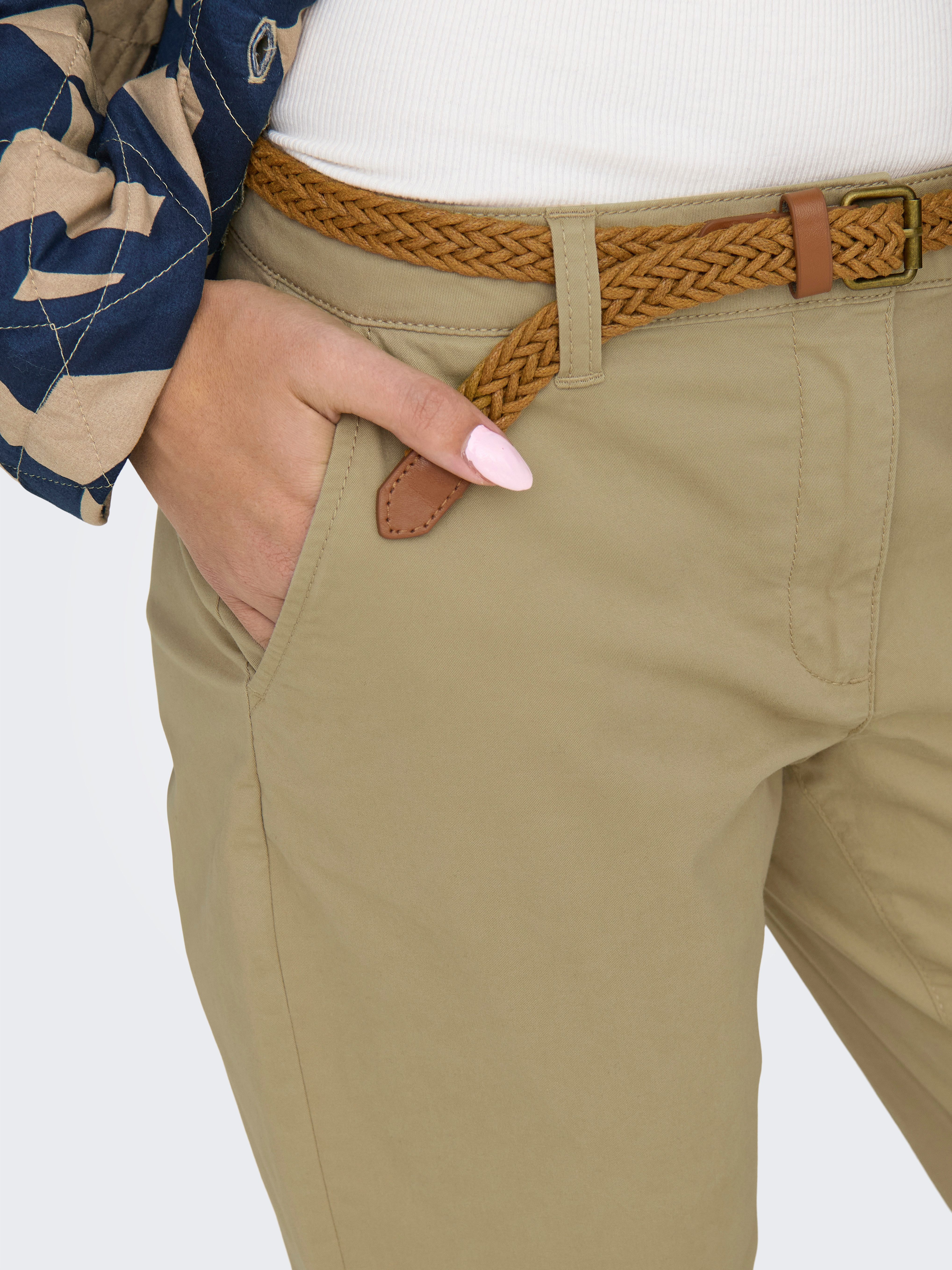 JDY Chinohose JDYCHICAGO MW BELTED CHINO PANTS PNT DIA günstig online kaufen
