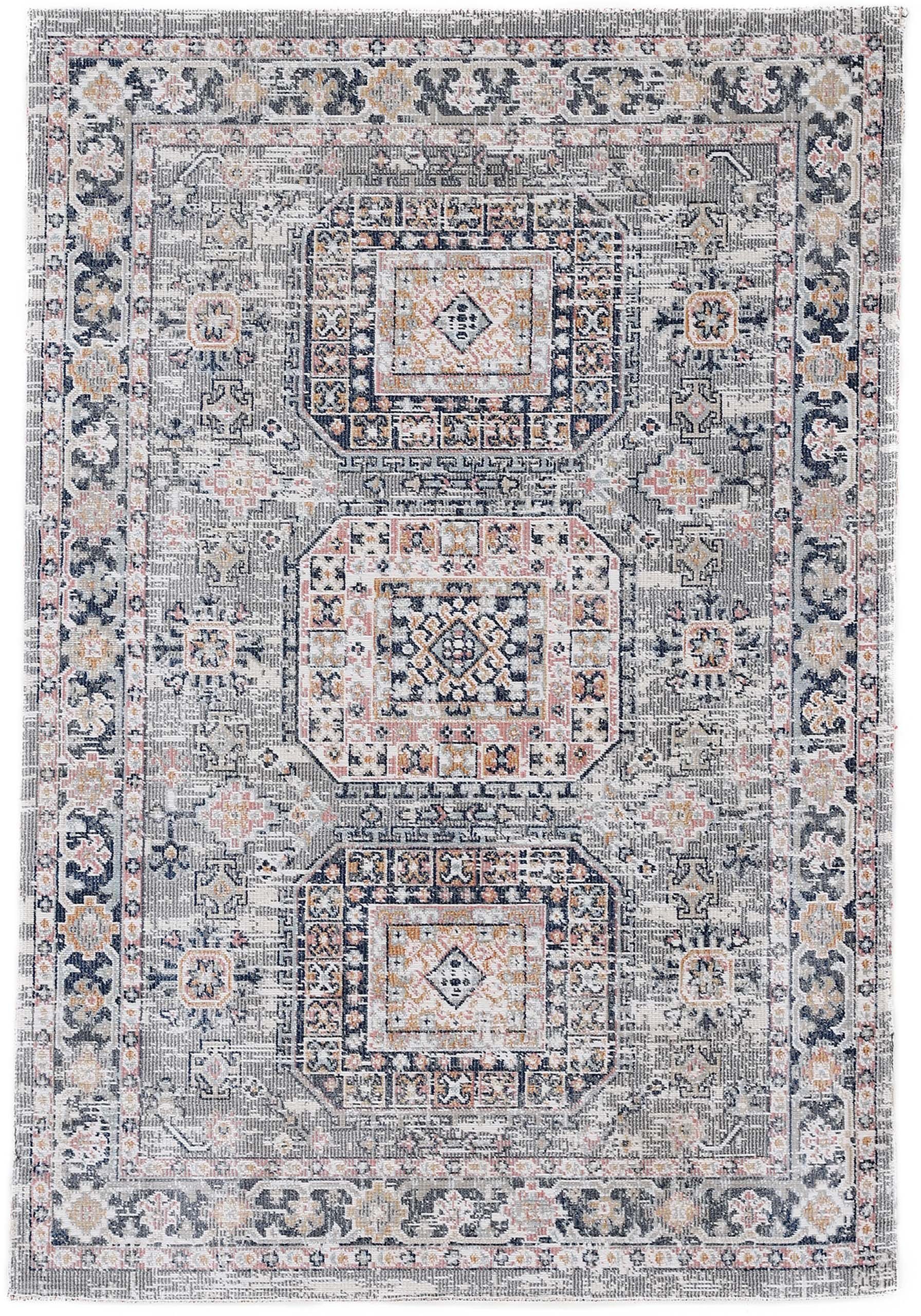 Teppich Omen_3, carpetfine, Look rechteckig, Höhe: mm, Vintage 3 Orient