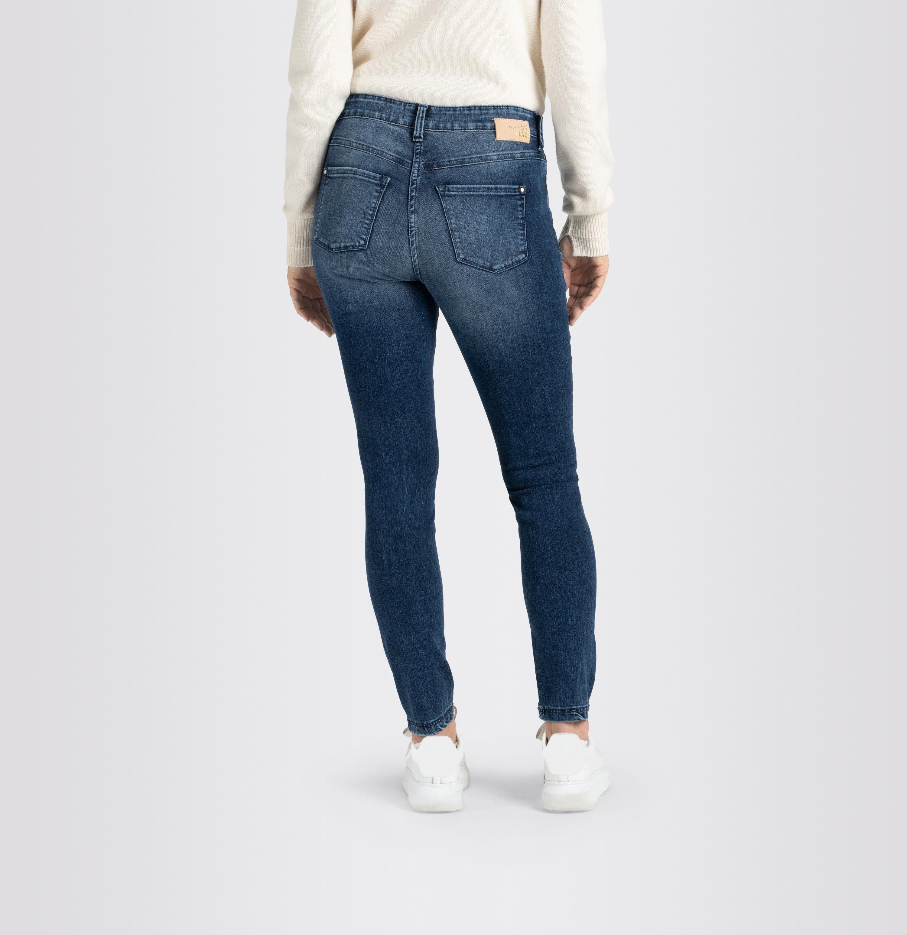 MAC Stretch-Jeans MAC DREAM SKINNY medium blue authentic 2600-90-0356 D676 - SYLVIE MEIS
