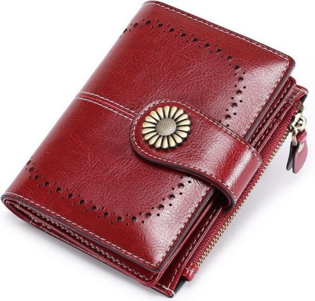 GLIESE Geldbörse Rot Stylisch Damen-Portemonnaie günstig online kaufen