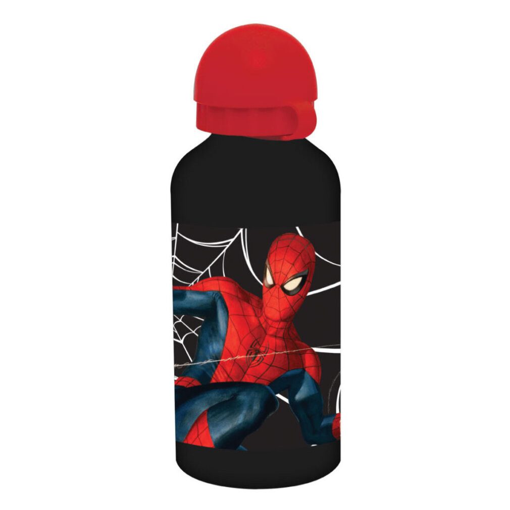 Tayroc Trinkflasche Spiderman Dark Aluminiumflasche 500 ml