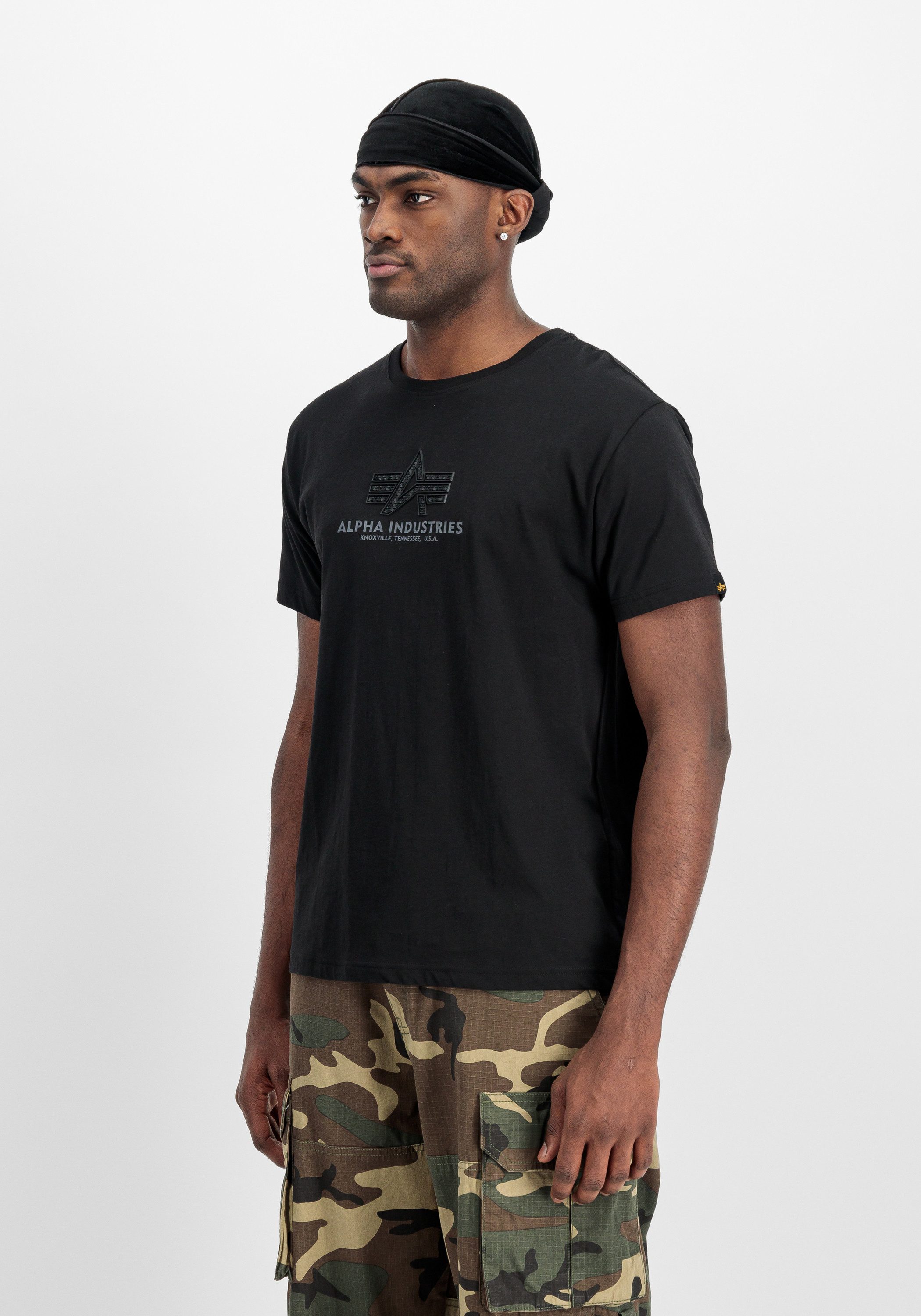 Alpha Industries T-Shirt Basic T-Shirt BL Rubber günstig online kaufen