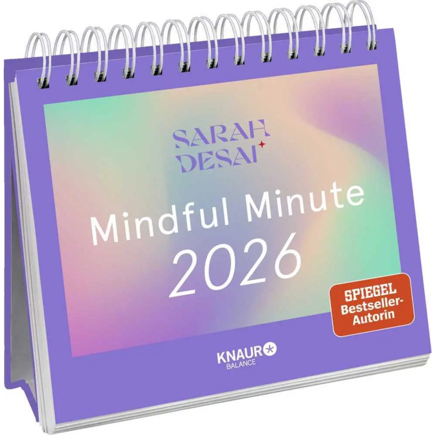 Droemer/Knaur Verlag Tischkalender Wochenkalender 2026: Mindful Minute