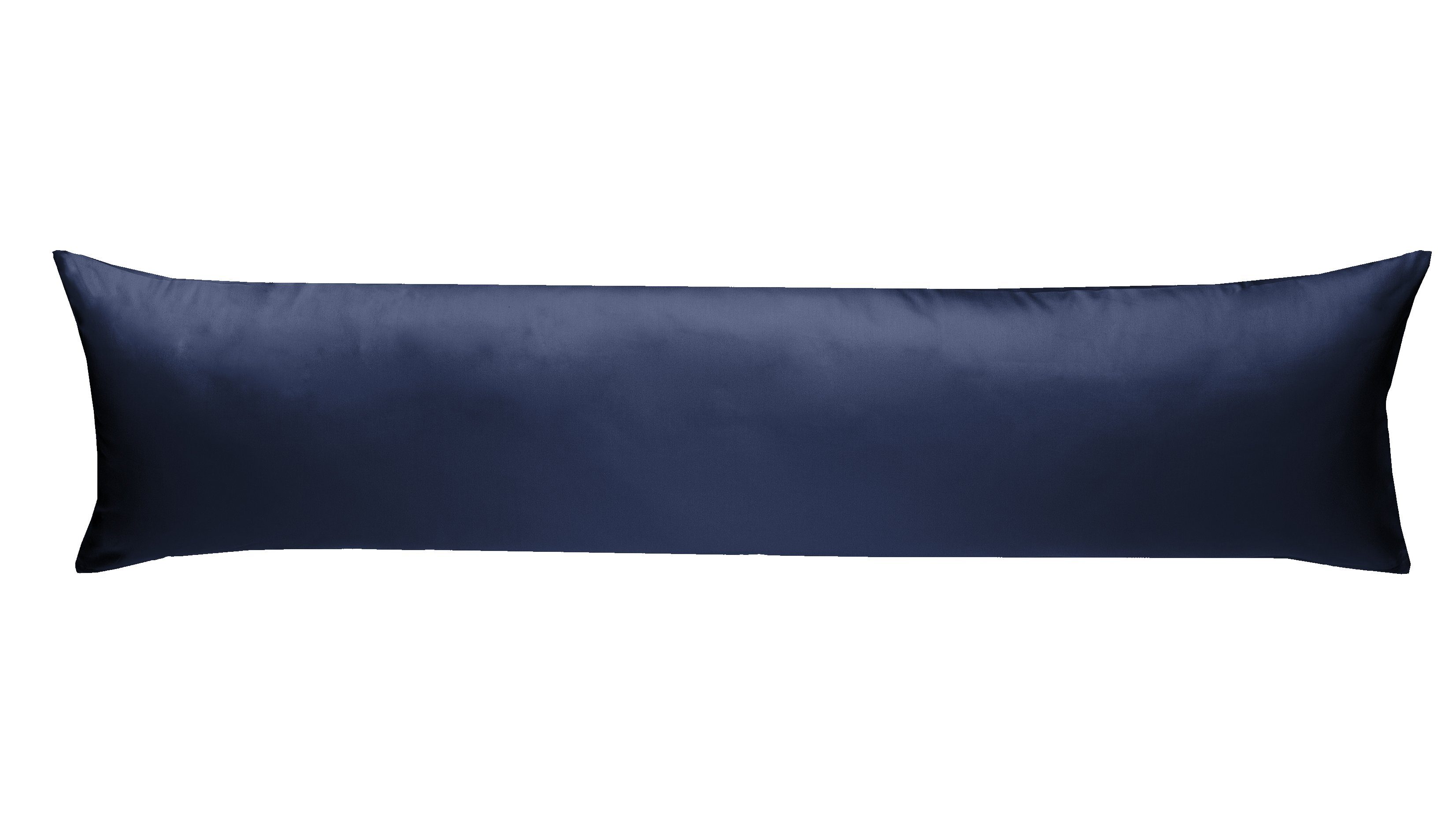 BETTWAESCHE-MIT-STIL Seitenschläferkissenbezug Mako Satin Seitenschläferkissen Bezug 40x145 cm & 40x200 cm einfarbig, (1 Stück)