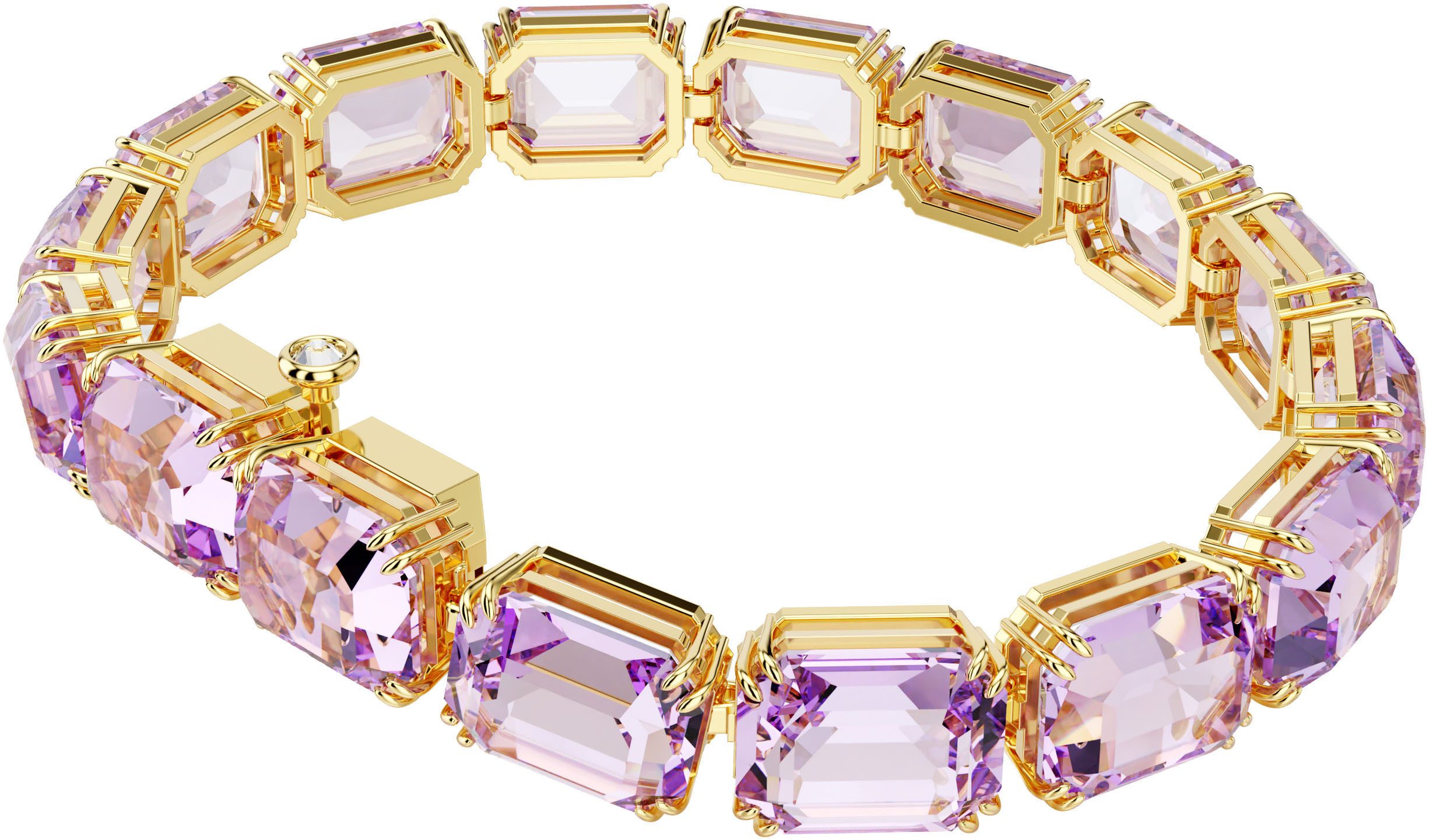Swarovski Armband Schmuck Geschenk Millenia Tennis Armkette, mit Swarovski® Kristall