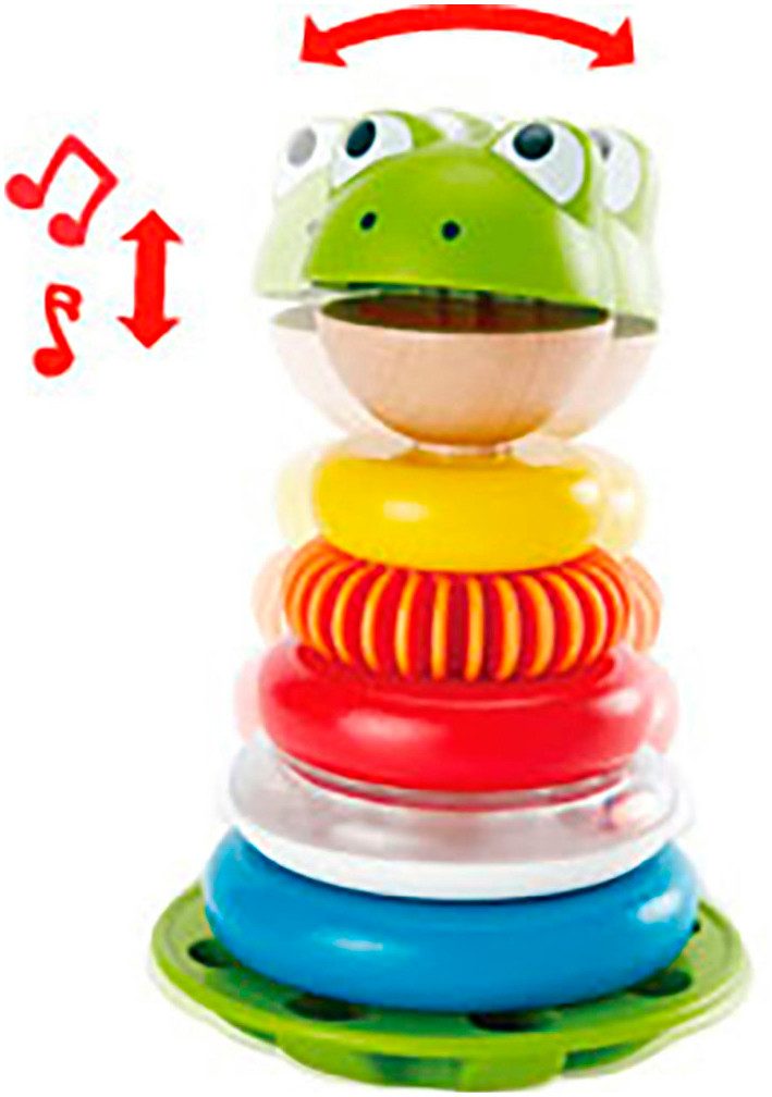 Hape Stapelspielzeug Stapel Frosch