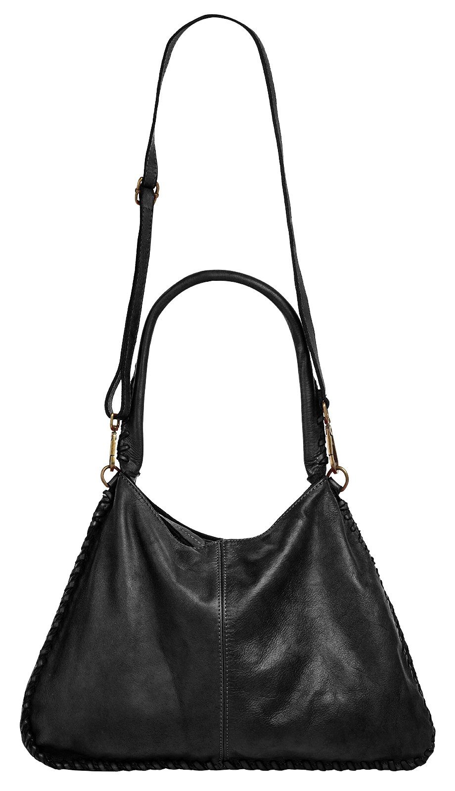 Samantha Look Shopper, echt Leder, Made in Italy