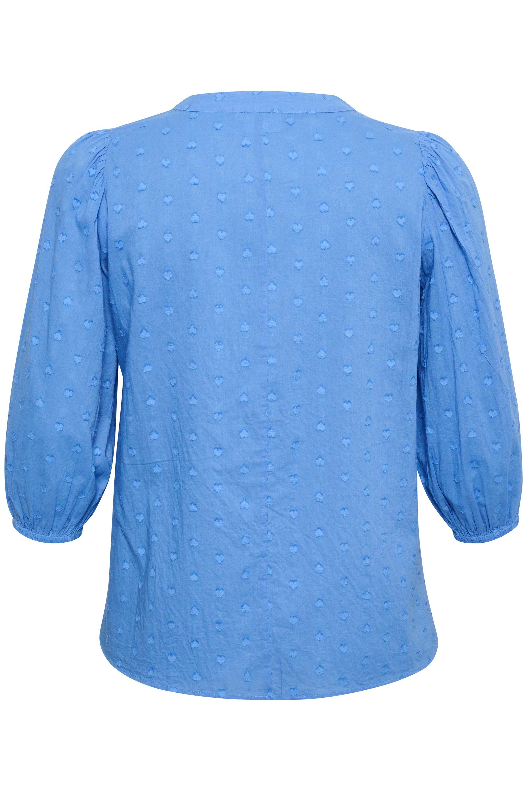 KAFFE Curve Langarmbluse Langarm-Bluse KCjolana Große günstig online kaufen