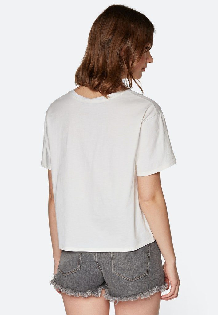 Mavi Print-Shirt Top LOS Angeles Printed Gardania Bauchfrei (kürzer als auf dem Bild)