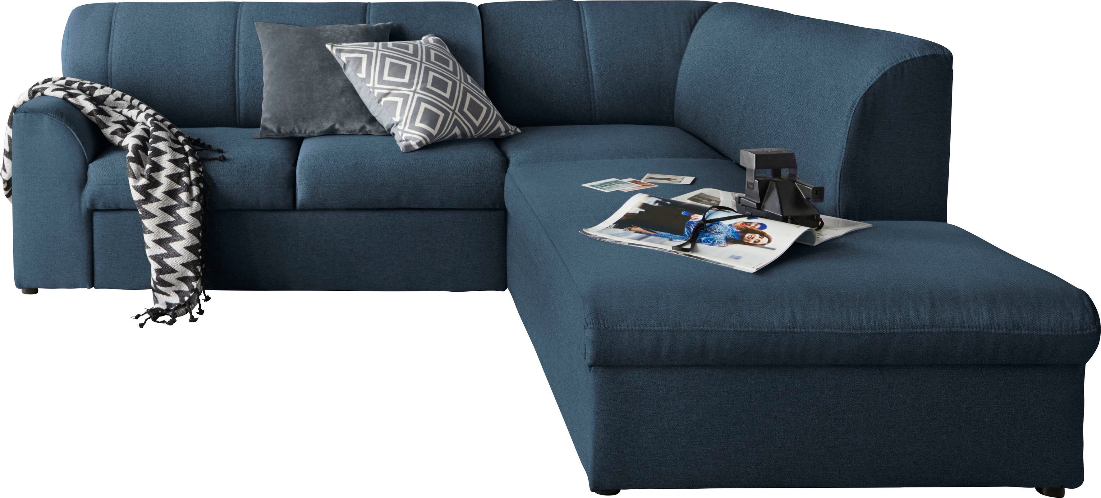 DOMO collection Ecksofa Topper zeitlos elegant, günstig online kaufen