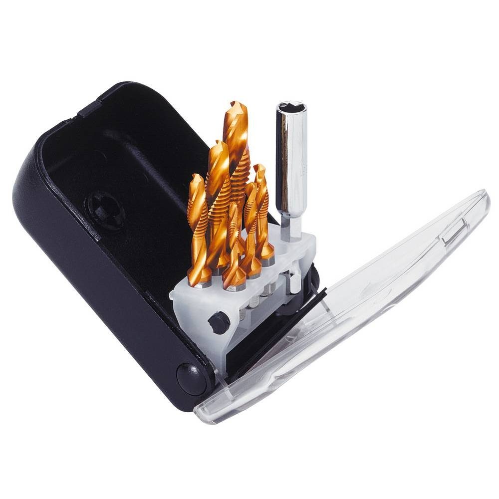 Exact Gewindebohrer ClipSet SGE-Bit® Kombigewindebohrer-Set, Kombigewindebohrer-Set