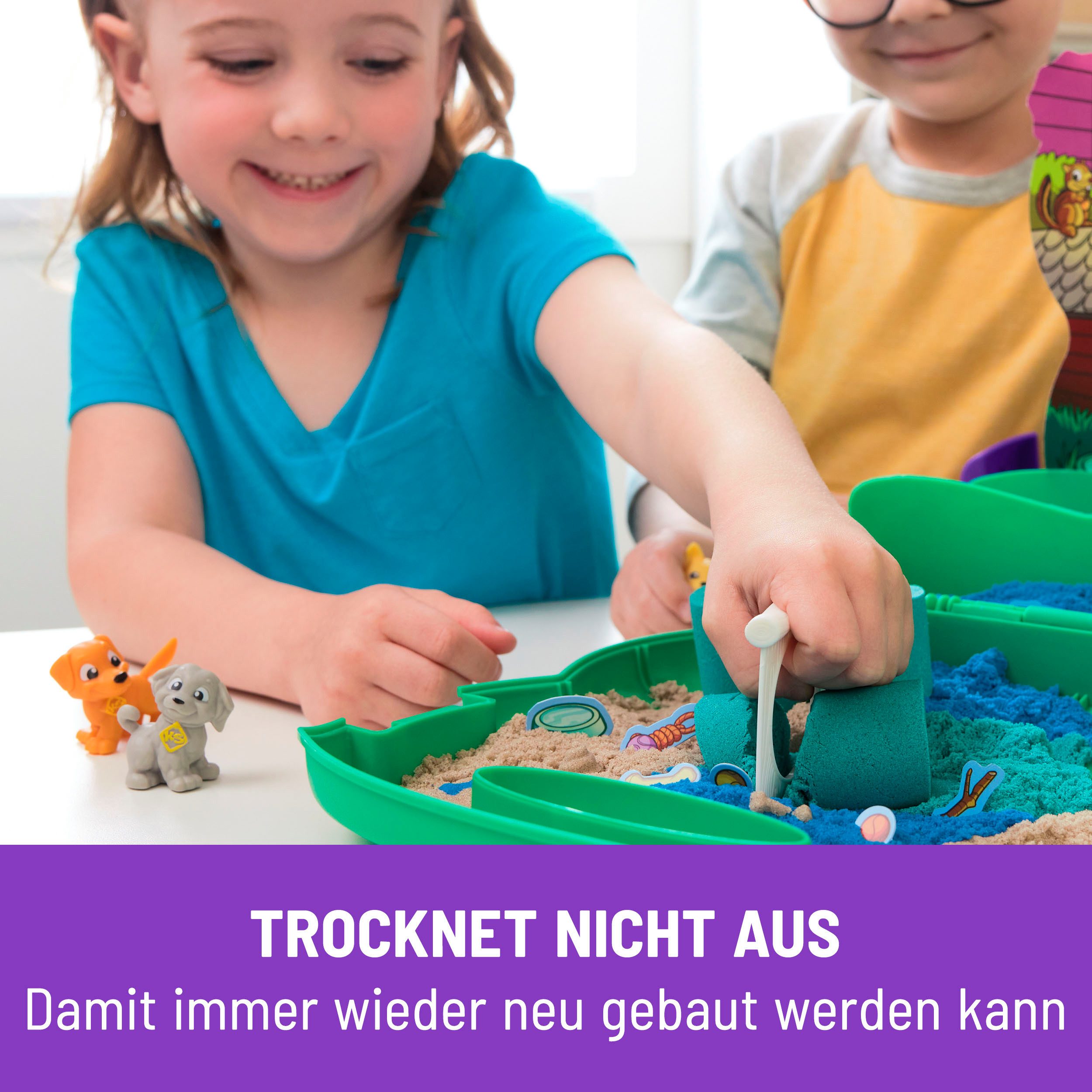 Spin Master Creative Set Kinetic Sand - Dog Park Suitcase 680 g