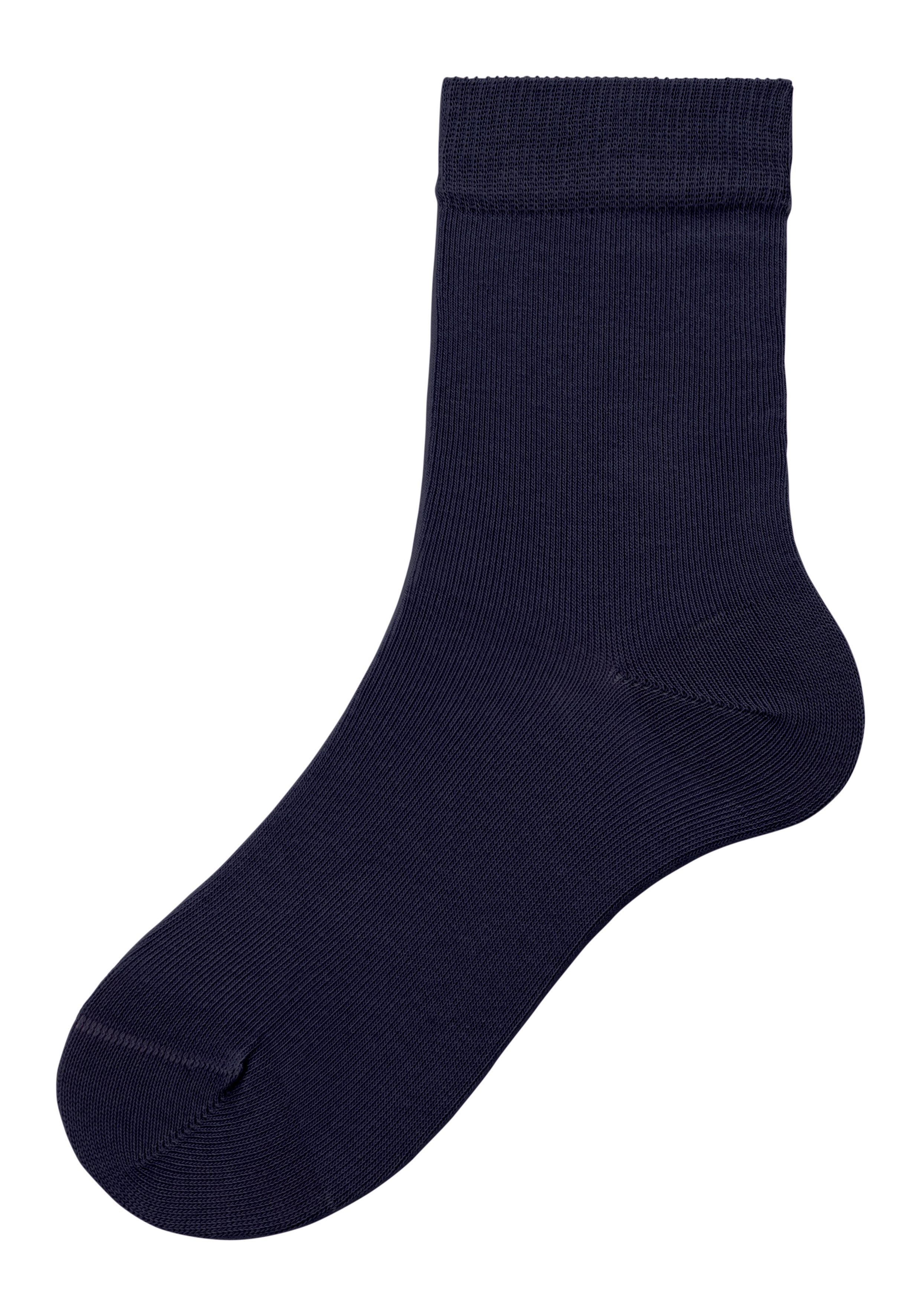 Farbzusammenstellungen (Set, Socken unterschiedlichen 4-Paar) H.I.S in jeans-blau