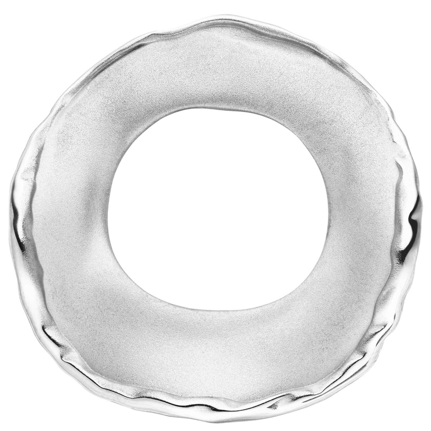 Kettenanhänger Anhänger Kreis 25,2x25mm aus 925 Silber rhodiniert