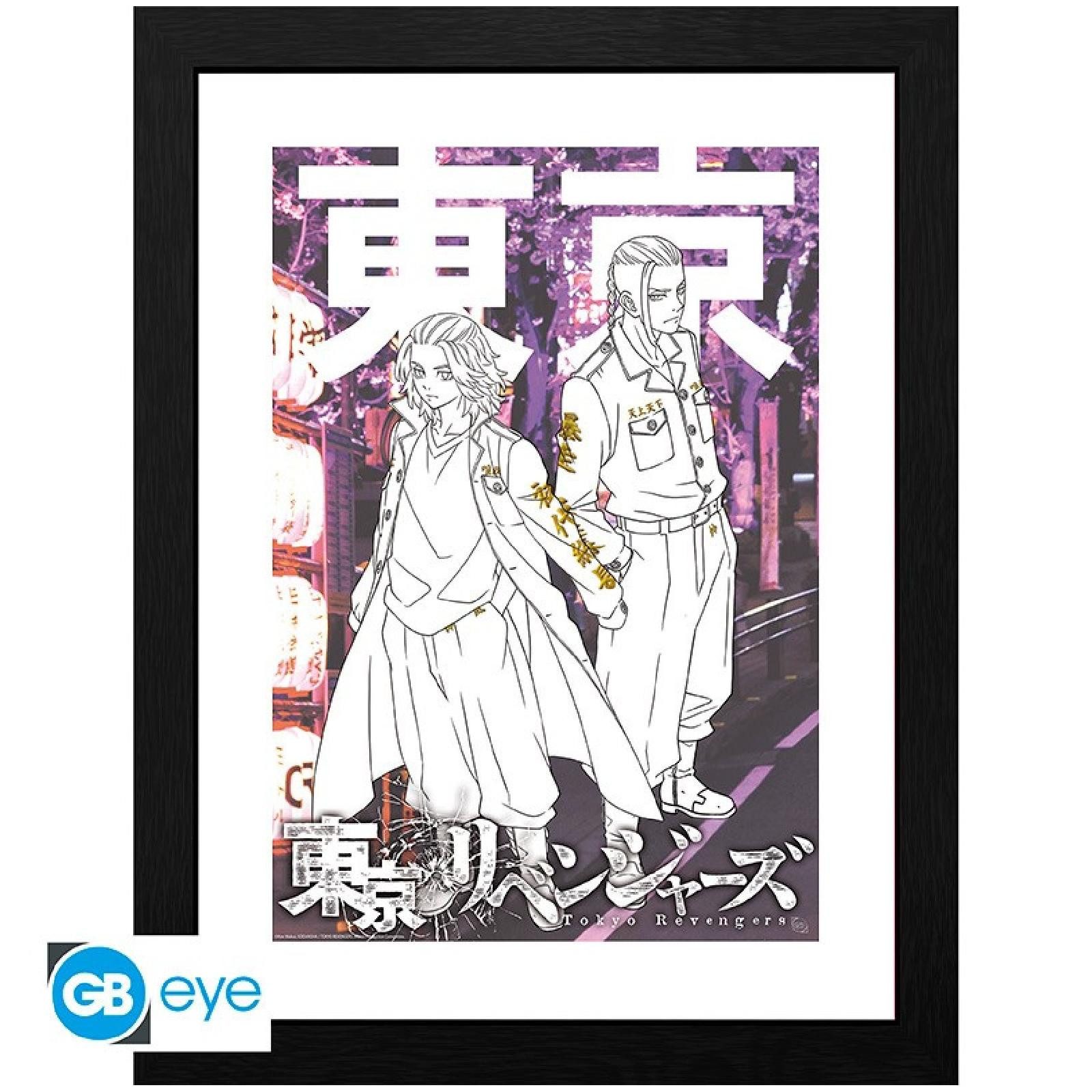 ABYstyle Poster TOKYO REVENGERS - Framed print Mikey & Draken