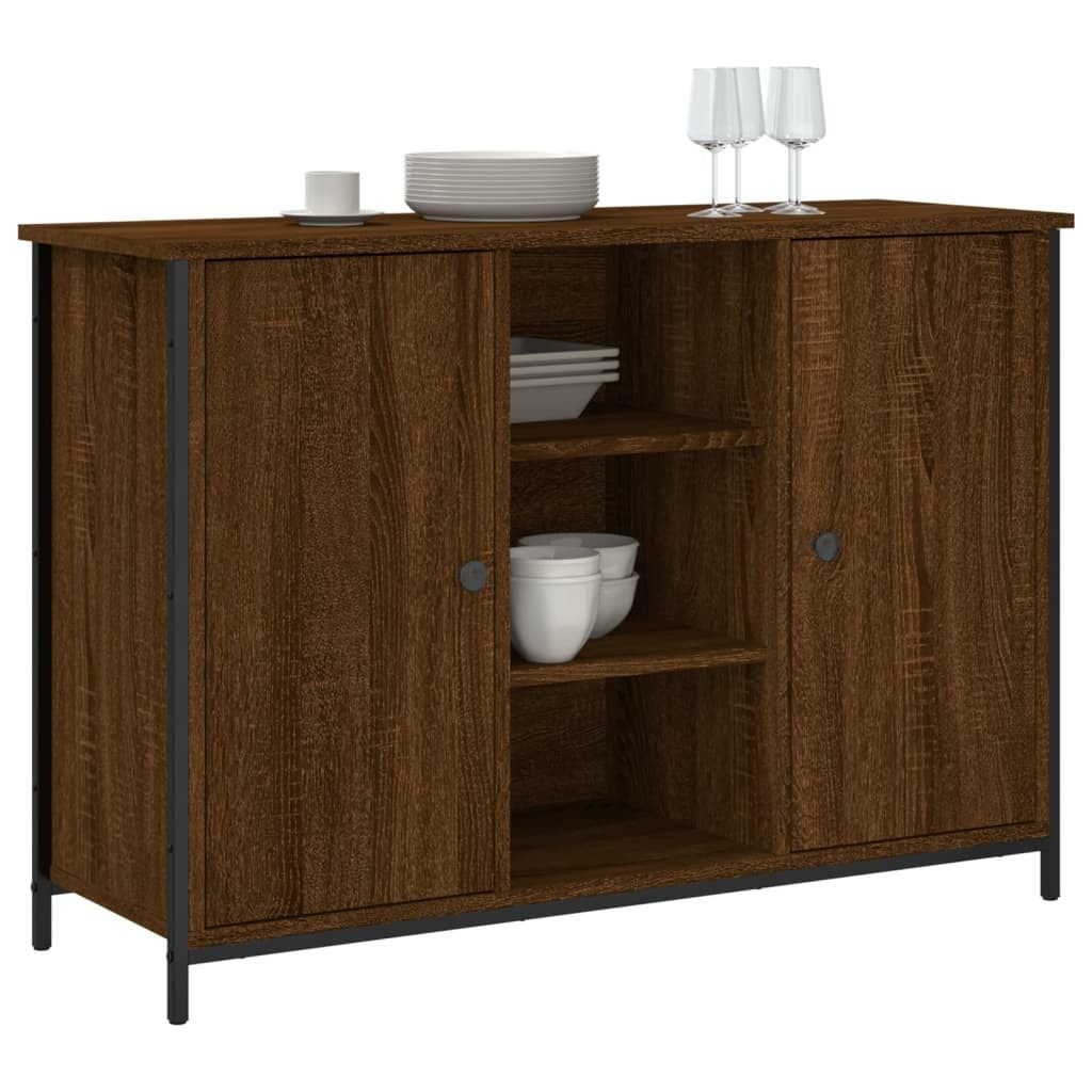 vidaXL Sideboard Sideboard Braun Eichen-Optik 100x35x70 günstig online kaufen