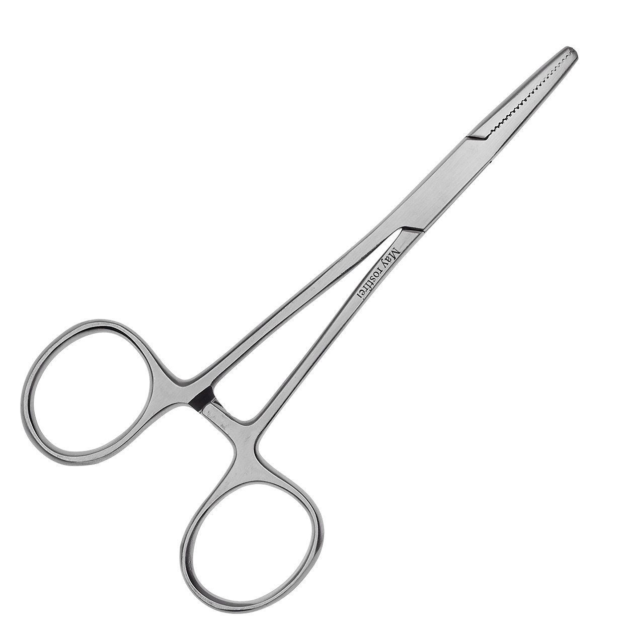 May Klemmen Set - 1x Mehrzweck-Schere 14,5 cm - Edelstahl + 1x Klemme mit geradem – Bild 4 von 5