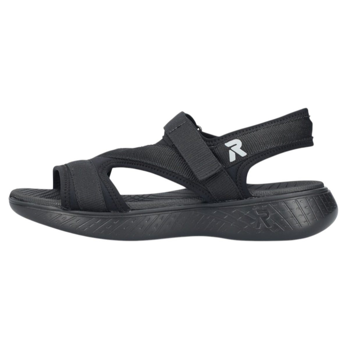 Rieker V2166 schwarz Damen Sandale