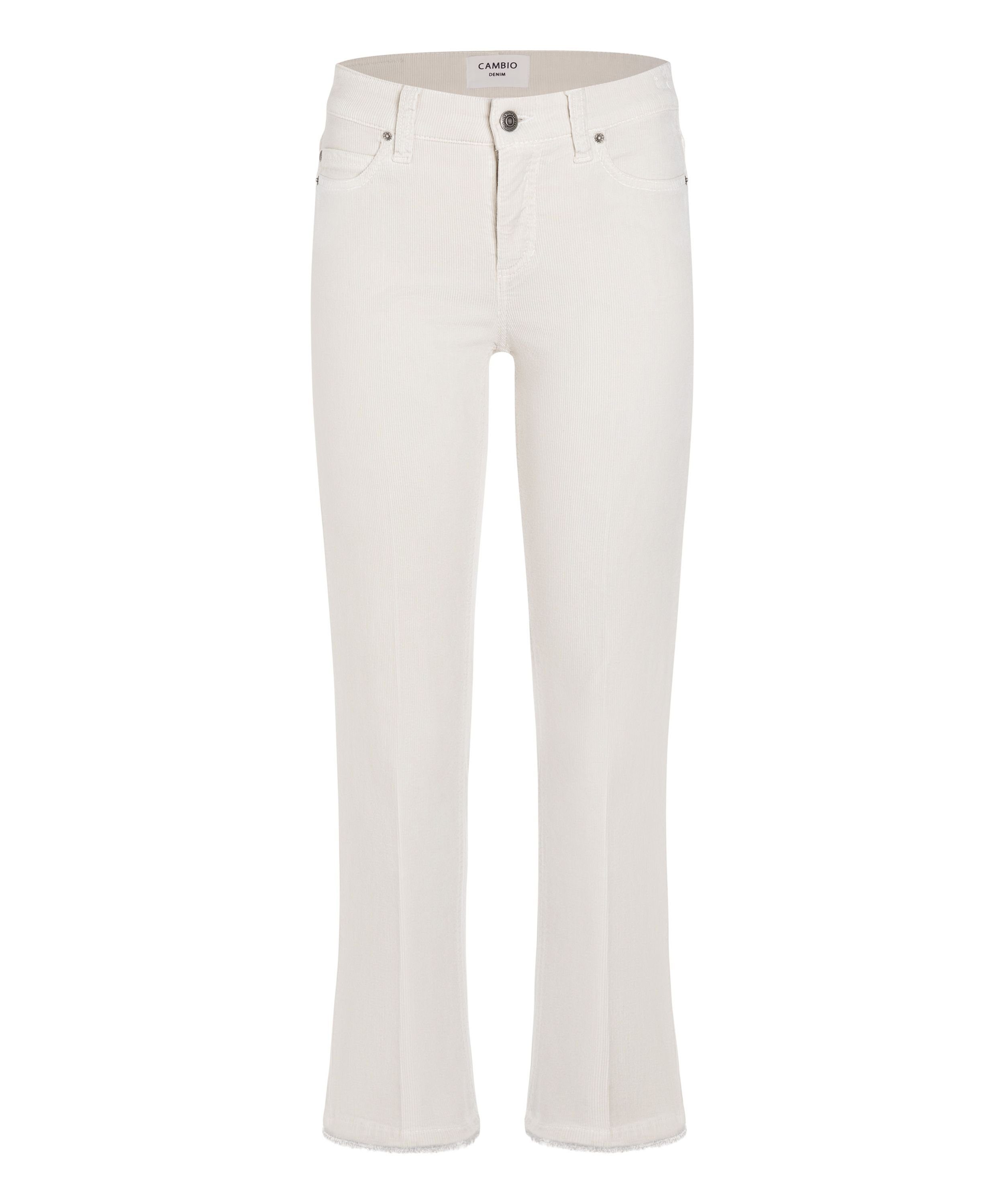 Cambio 5-Pocket-Hose offwhite 019