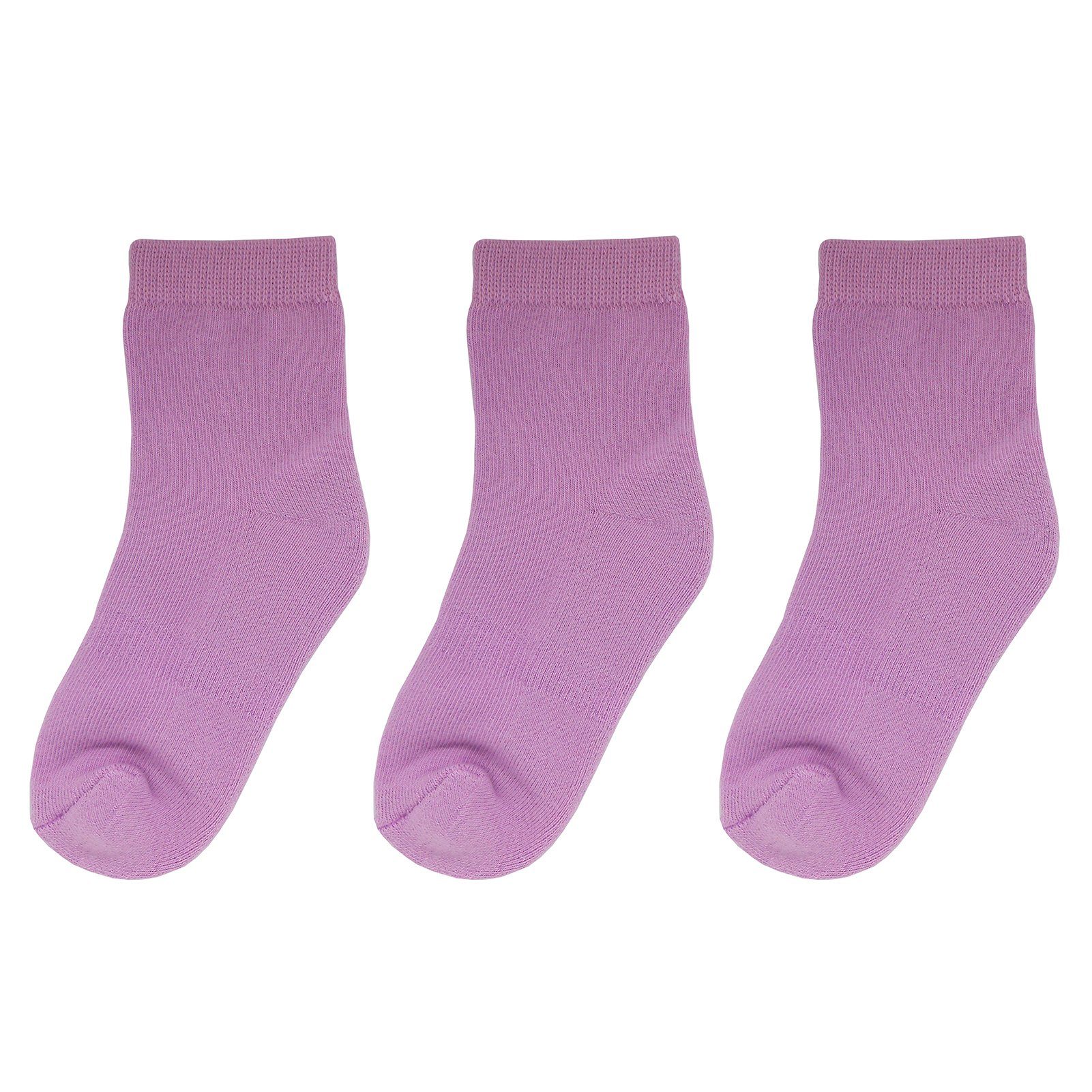 Langsocken Yalion® Weiche Kinder socken Babysocken mit Halbplüsch