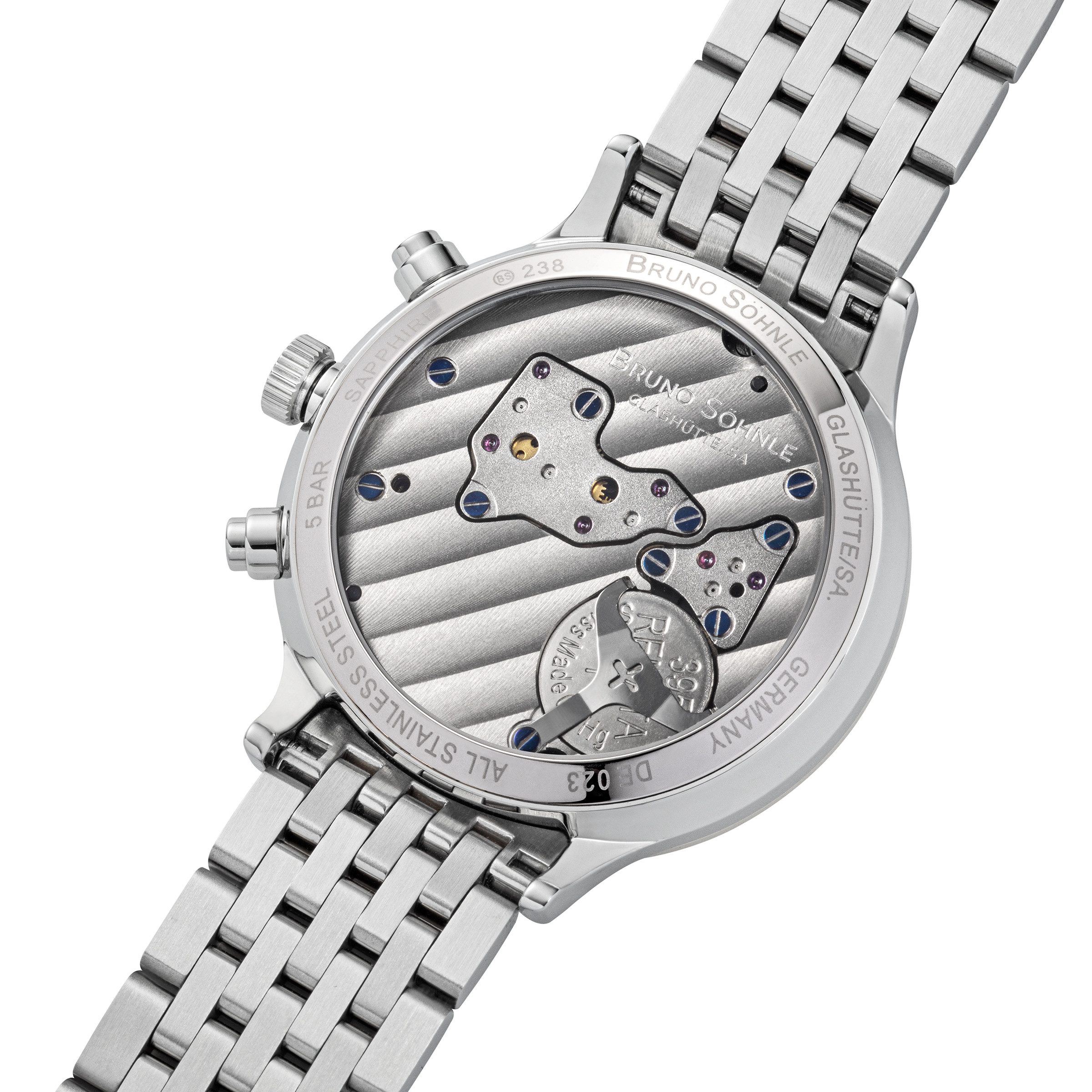 BRUNO SÖHNLE Chronograph Damenuhr Glashütte Bruno Söhnle Bologna Chronograph