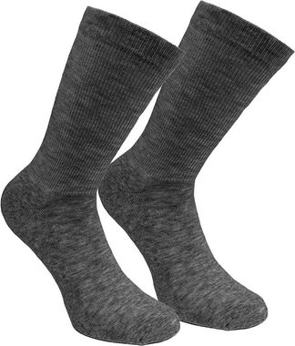 BRUBAKER Socken Herren Socken - Lenzing Modal - Super Weich und Knitterfest (Set kuschelweiche Wintersocken für den Mann, 6-Paar, Strapazierfähig, Formbeständig, hohe Festigkeit) Herrensocken