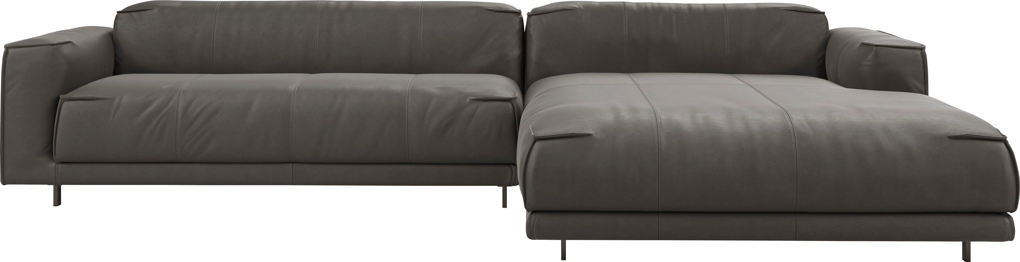 freistil ROLF BENZ Ecksofa freistil 136, Meisterwerk der Handwerkskunst, hochwertige Polsterung, mit besonderer Nahtverarbeitung