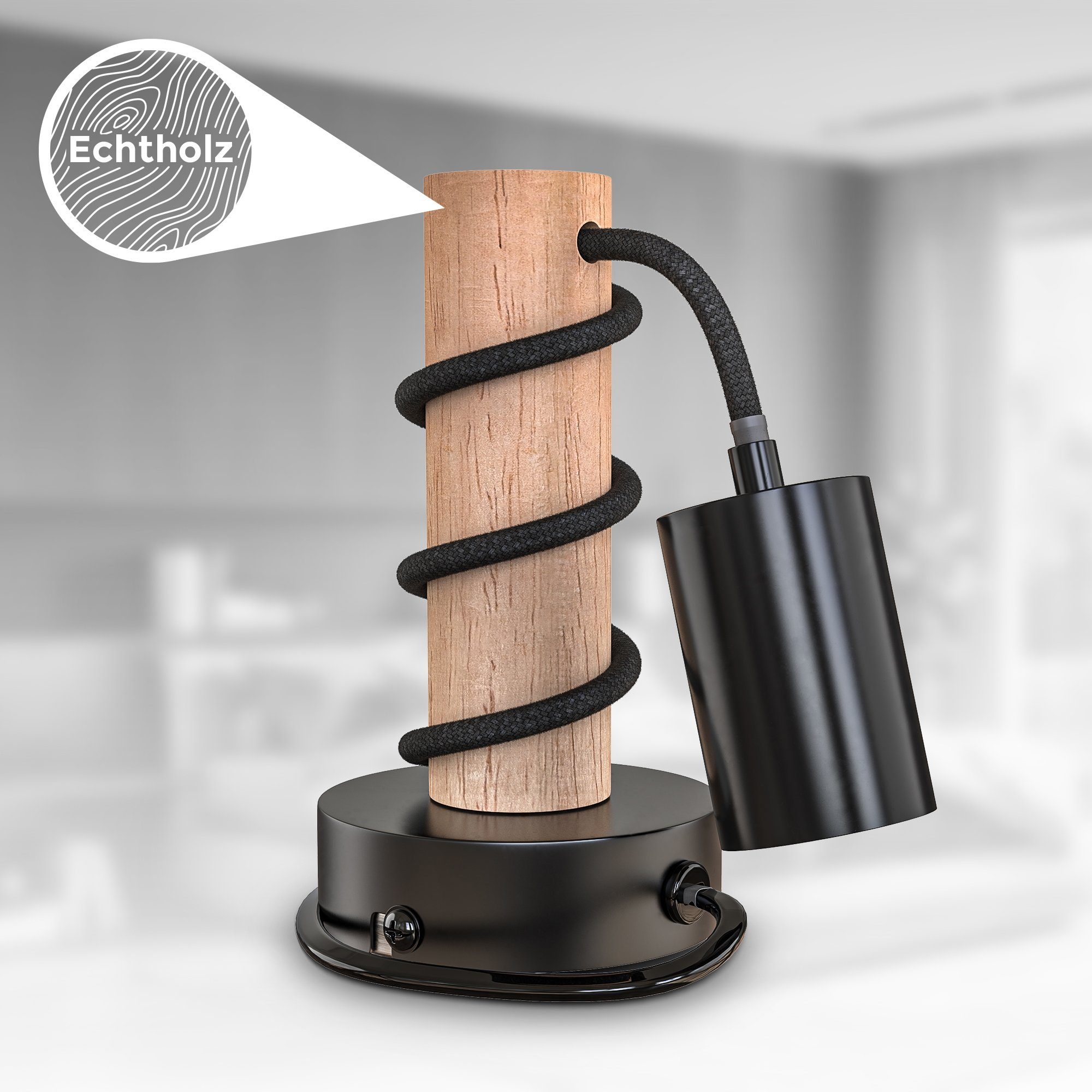 B.K.Licht Wandleuchte, ohne Leuchtmittel, Wandlampe, 1 günstig online kaufen