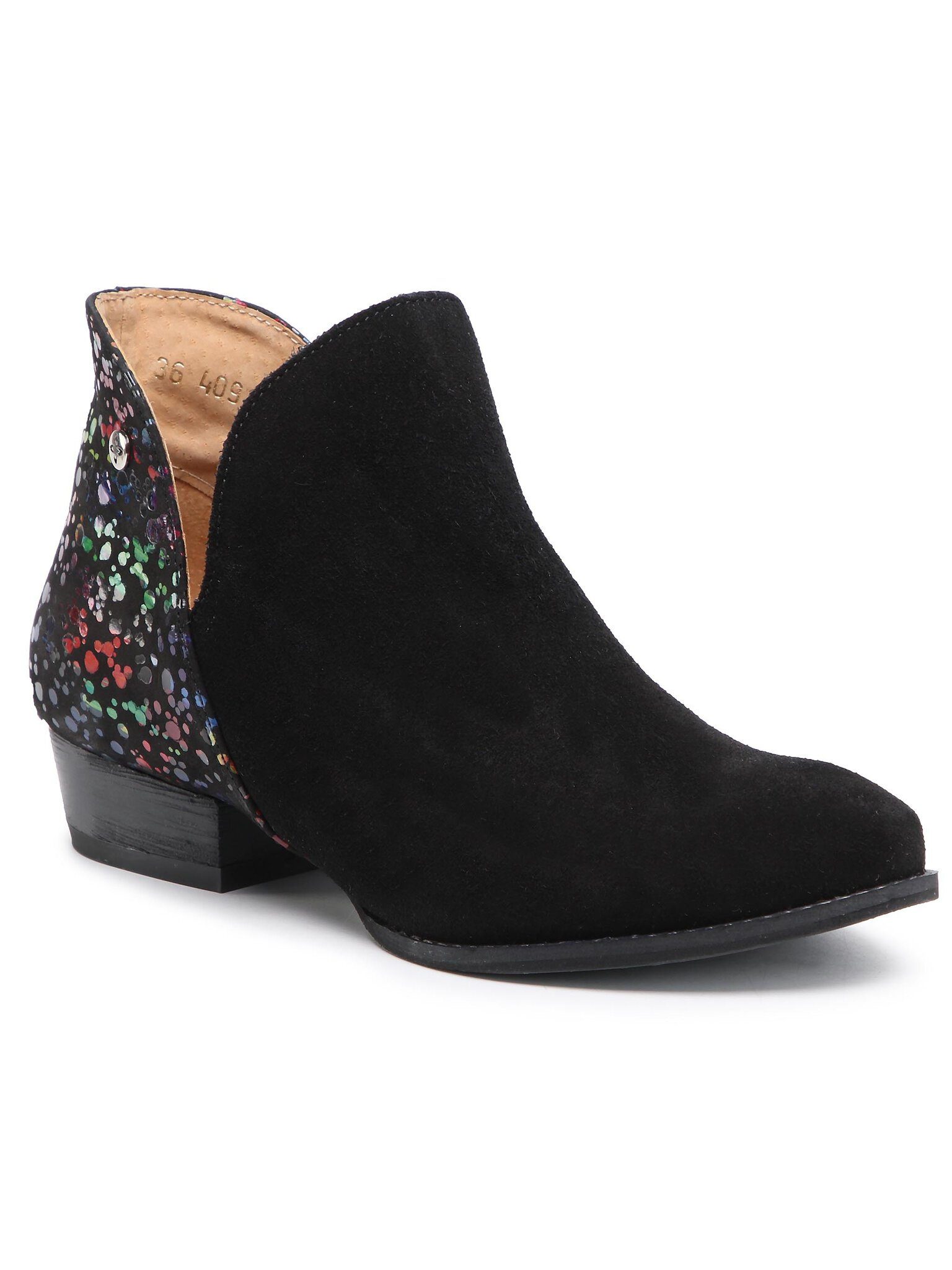 Maciejka Stiefeletten 04091-63/00-5 Czarny Kropki Stiefelette