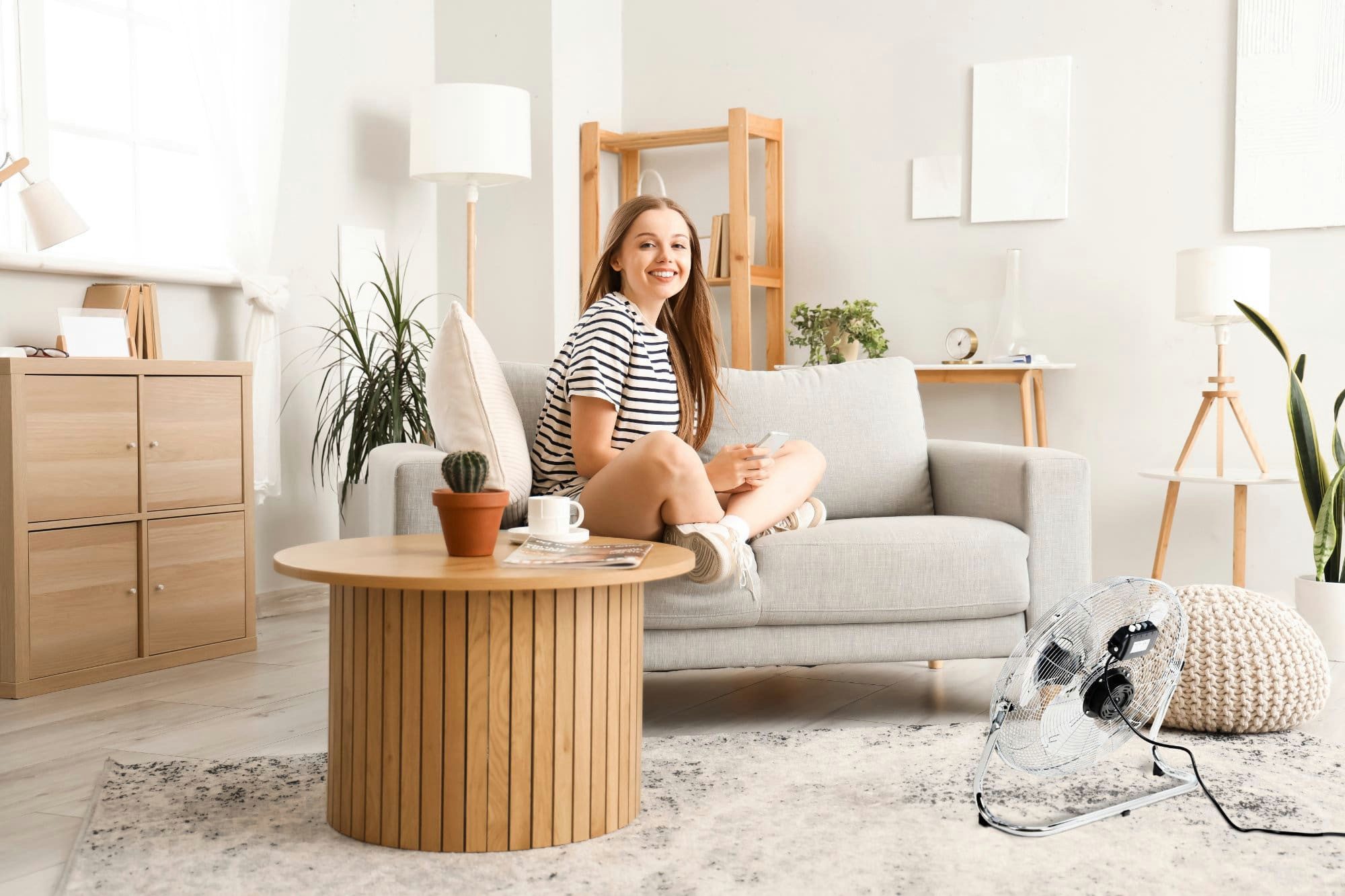 Stagecaptain Bodenventilator FV-200 MkII 20" mit günstig online kaufen