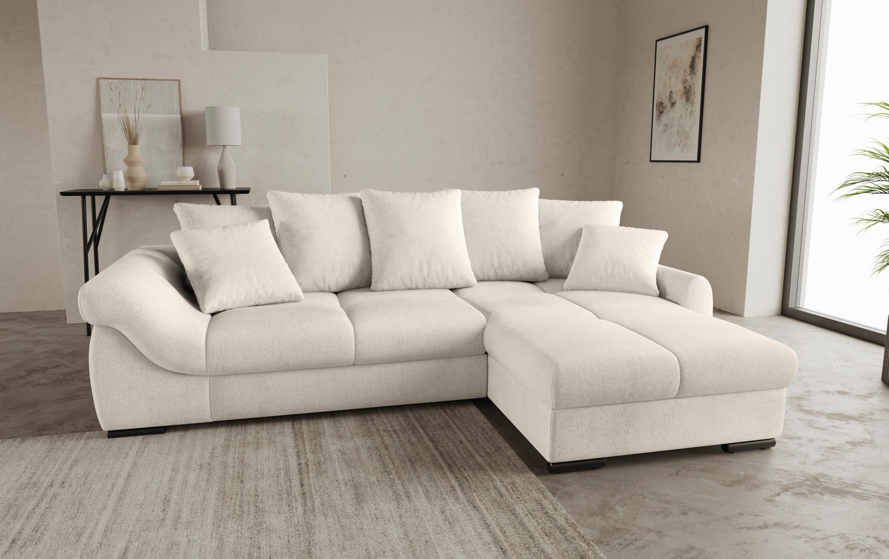 Mr. Couch Ecksofa Livorno DuraFlex L-Form, günstig online kaufen