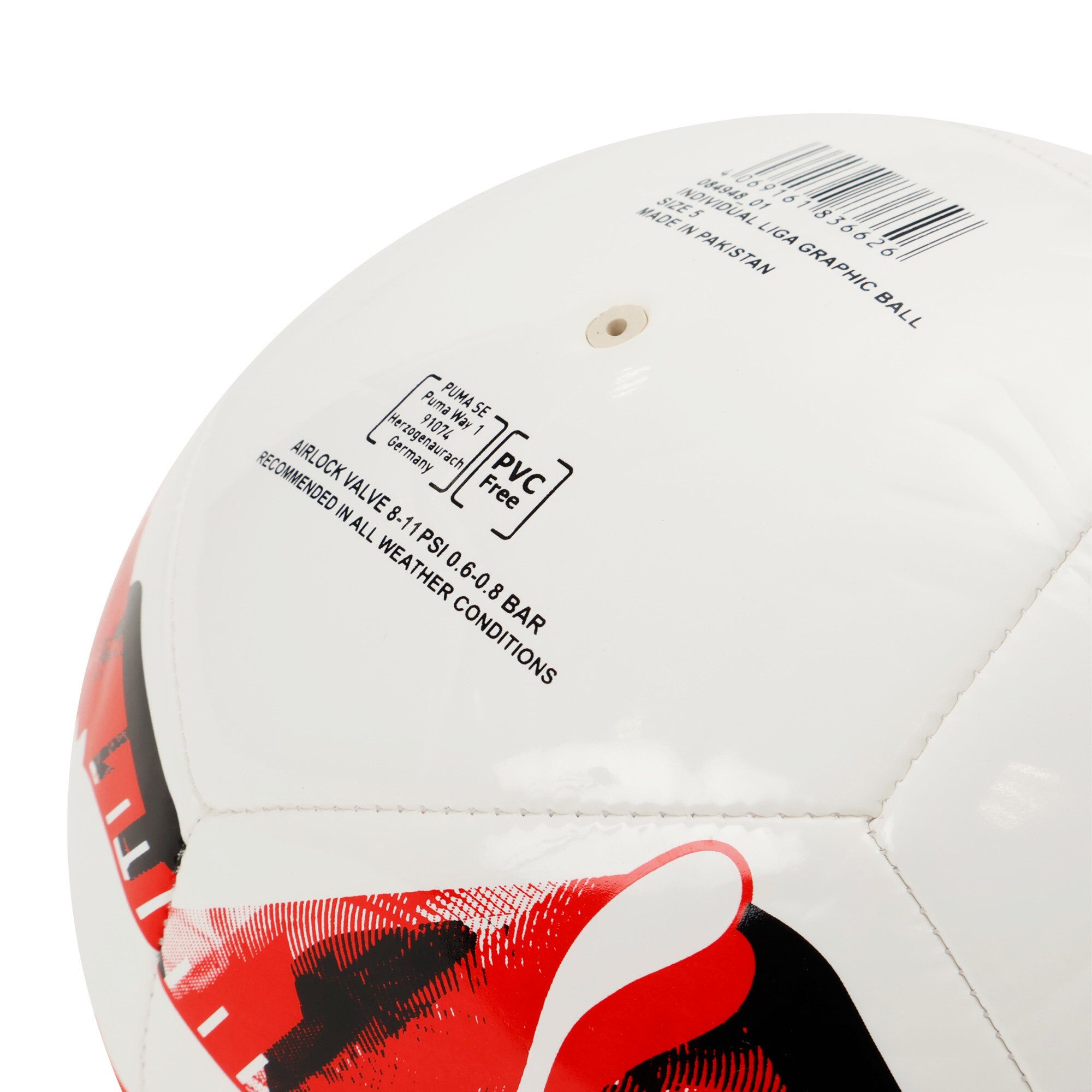 PUMA Fußball INDIVIDUALLIGA GRAPHIC BALL, aus TPU, sportlicher Stil