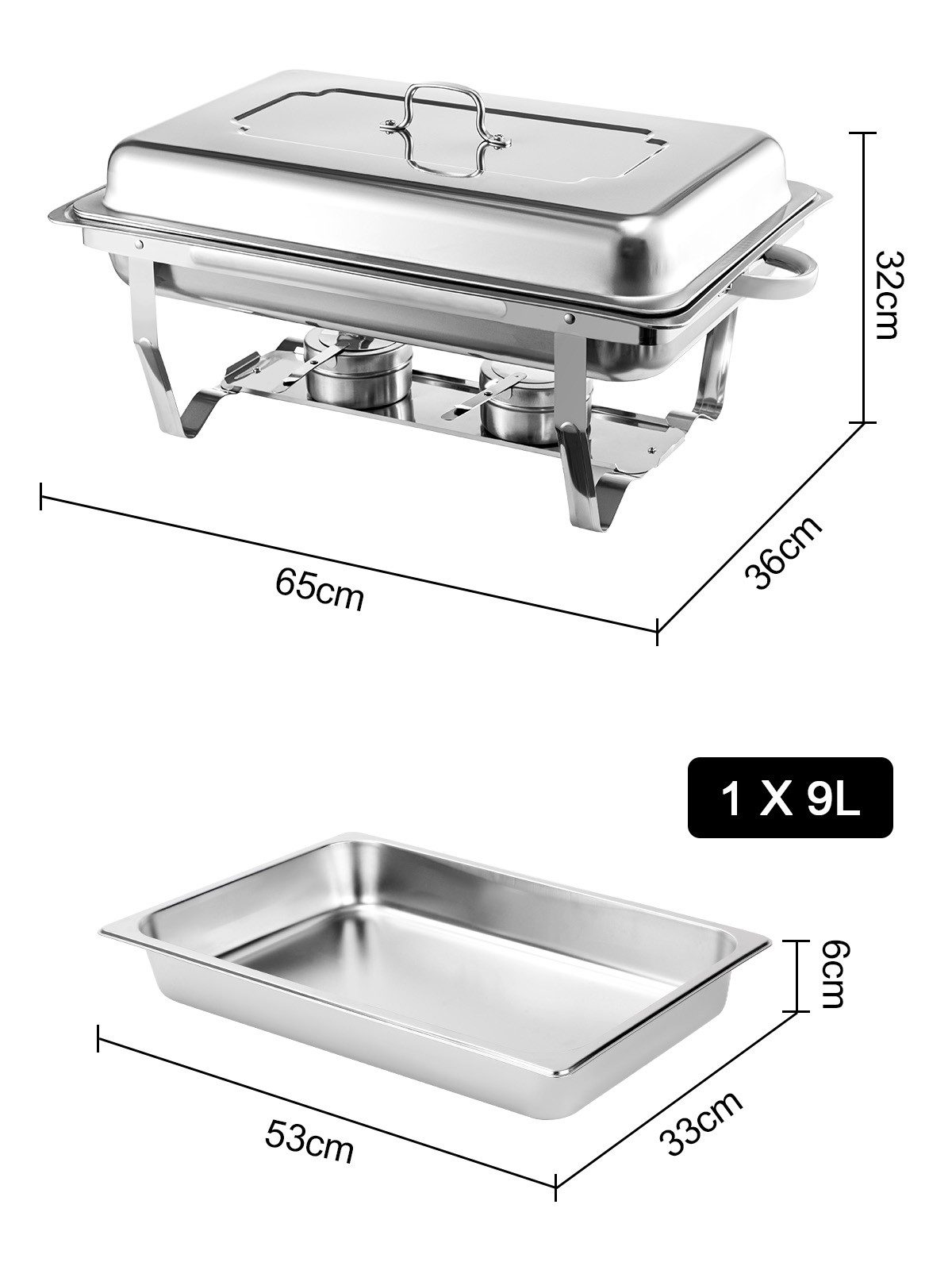 Youyijia Speisenwärmer Edelstahl Warmhaltebehälter Warmhaltebehälter Speisenwärmer