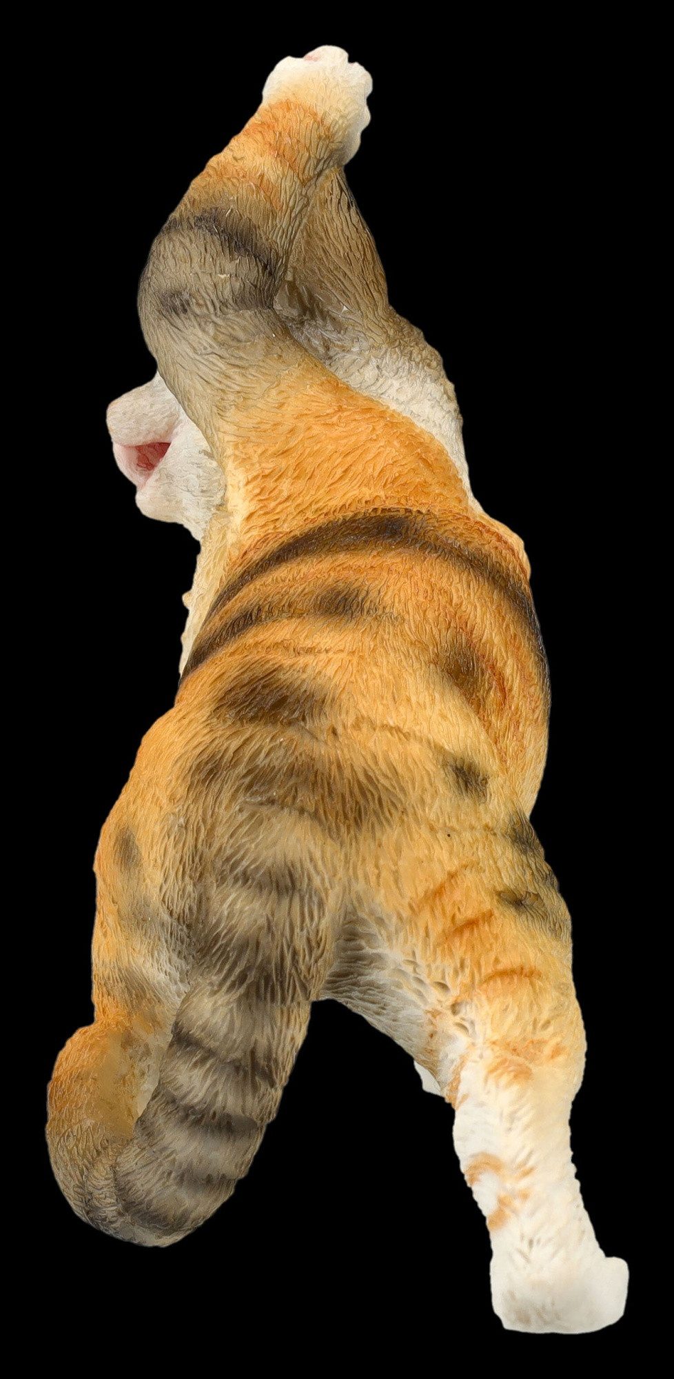 Figuren Shop GmbH Tierfigur Yoga Katze Figur – Veronese Dekofigur Statue handbemalt 8.5 cm Deko