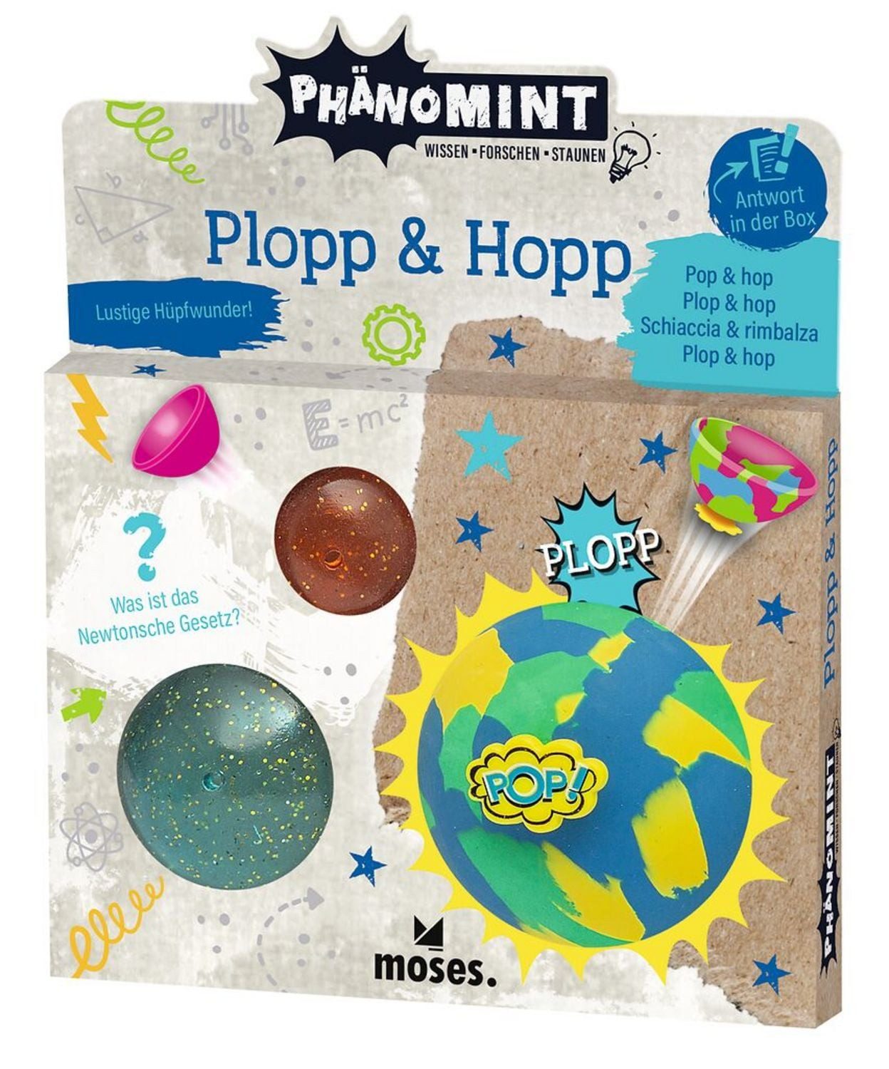 moses Buntstift PhänoMINT Plopp & Hopp