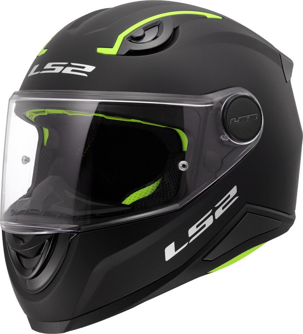 LS2 Motorradhelm FF812 Kid Solid Kinder Helm, Notfallsystem-Polsterung (EQRS)