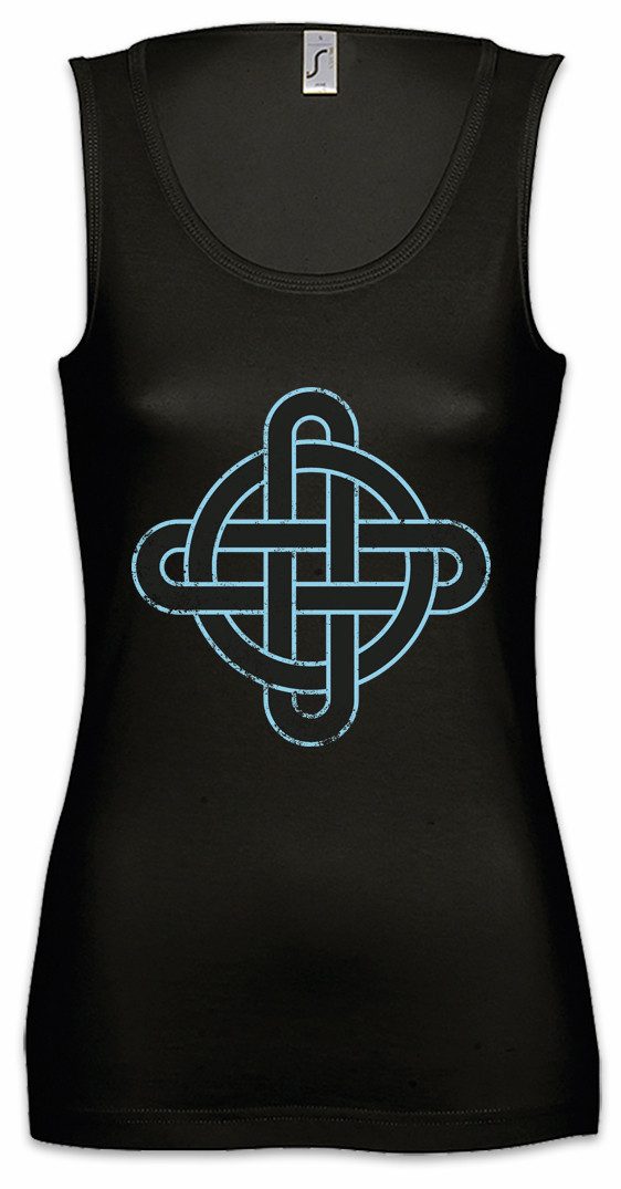 Tanktop Celtic Knot Logo Sign IX Ärmelloses Damen T-Shirt Kelten Tribal Knoten