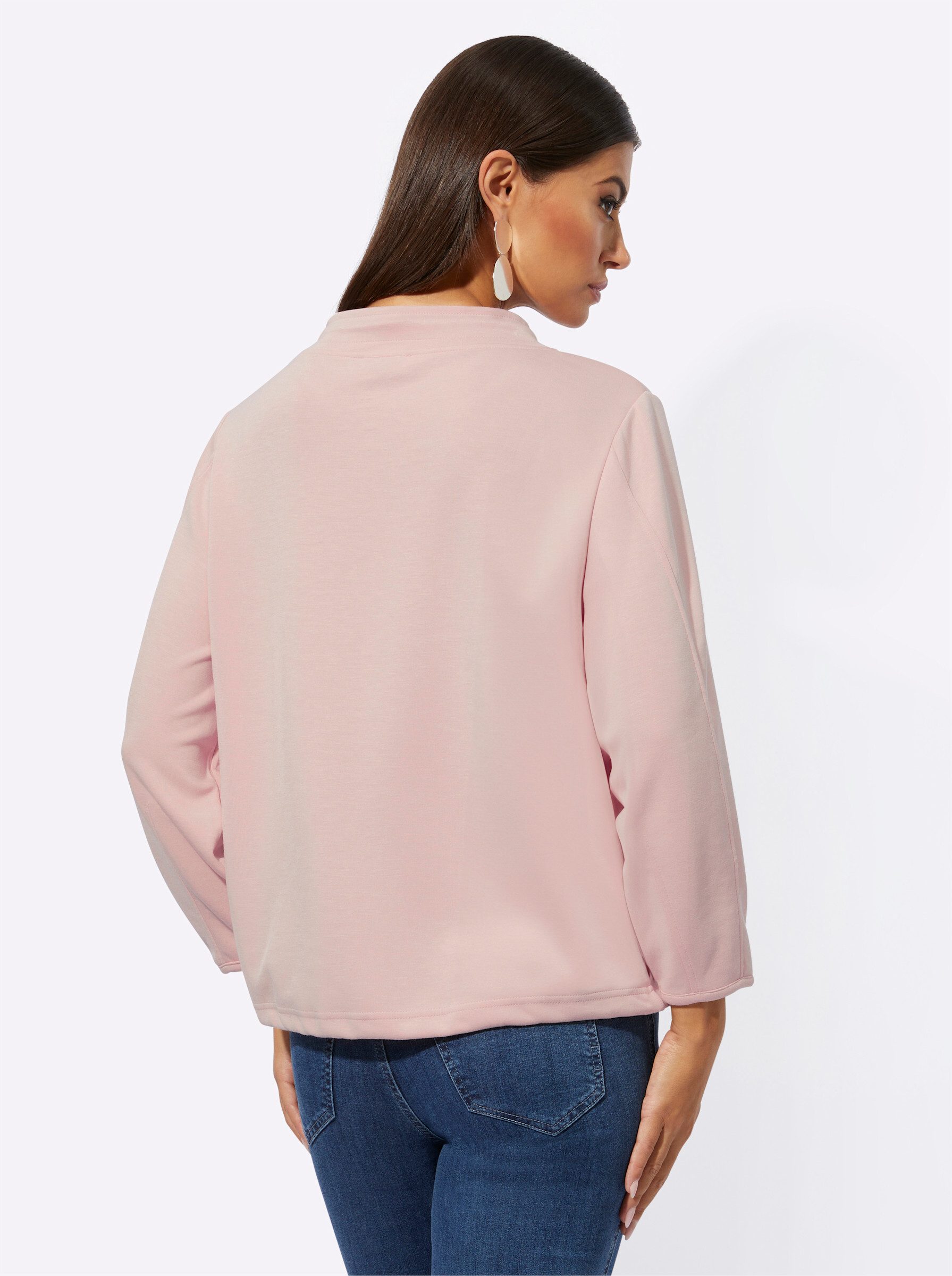 creation L Sweater Modal-Mix-Sweatshirt 3/4-Arm günstig online kaufen