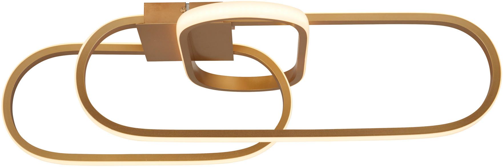 Searchlight LED Deckenleuchte Deckenleuchte Clip, 1-flammig, LED fest integriert, Farbwechsler, Minimalistisches Ambiente