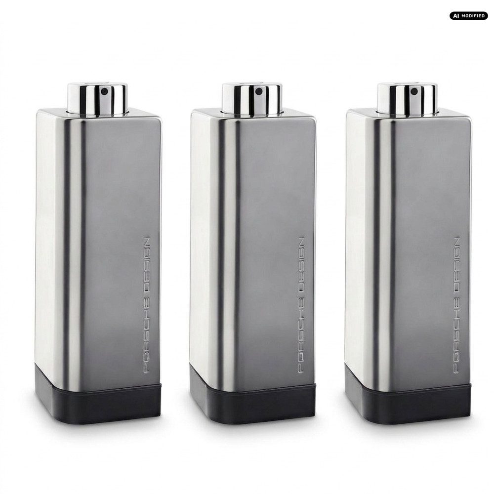 Porsche Eau de Toilette Porsche Design 180 Eau de Toilette Spray 3er Set, Vorteilspack mit drei aromatisch-frischen Herrendüften