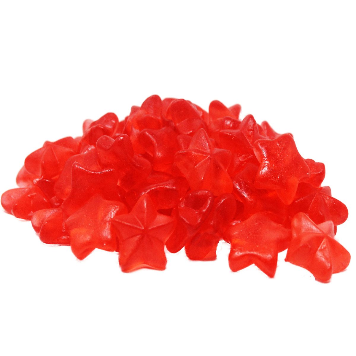 Yummi Yummi Süßigkeit, Yummi Yummi rote Glühwein Sterne mit Zimtgeschmack ohne Alkohol 1000g