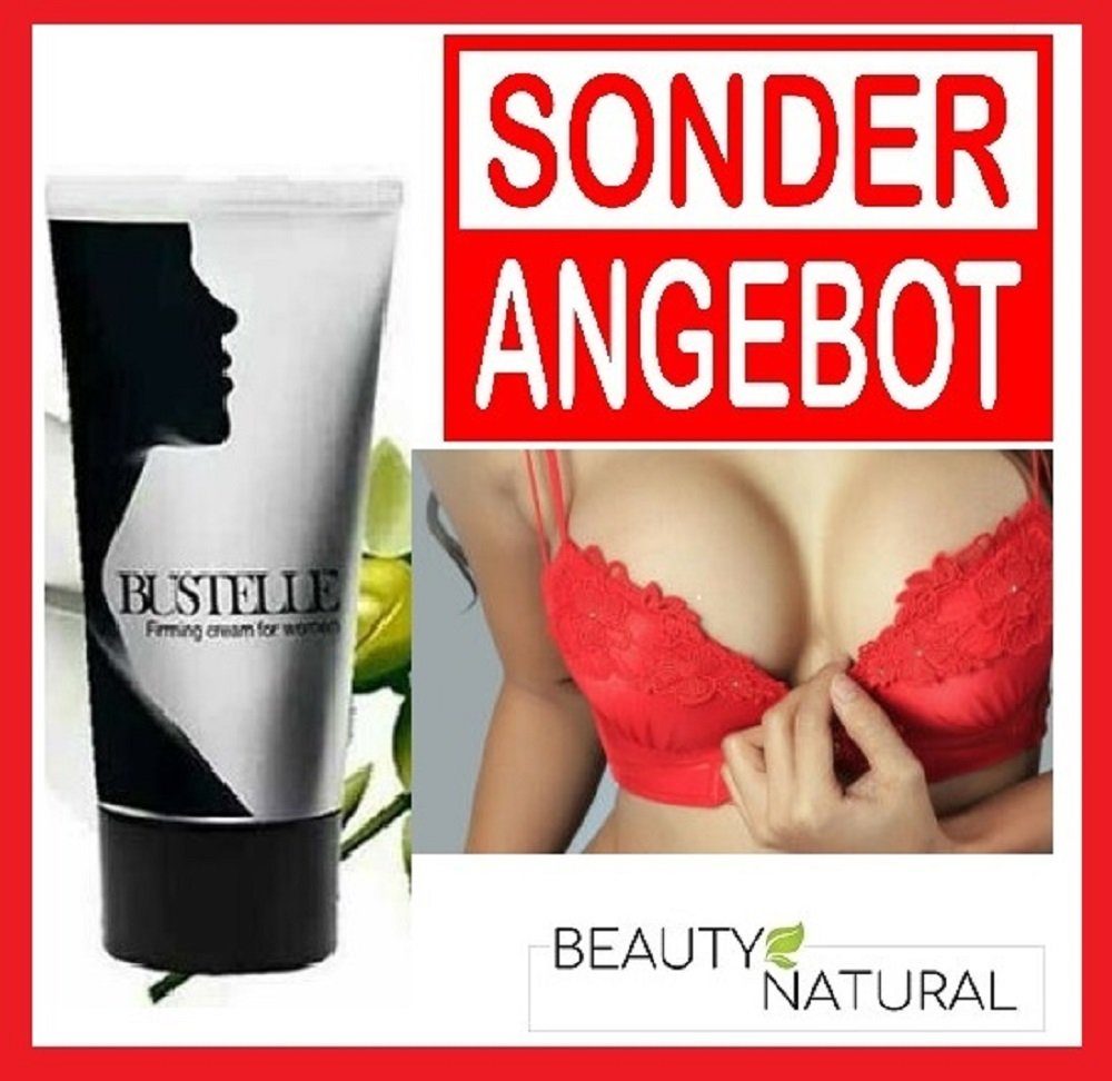 BeautyNatural Brustmaske Natürliche Brustpflege - Brust Creme für Straffheit und Formgebung, 1-tlg., Straffend, feuchtigkeitsspendend, hautstraffend, schnell einziehend