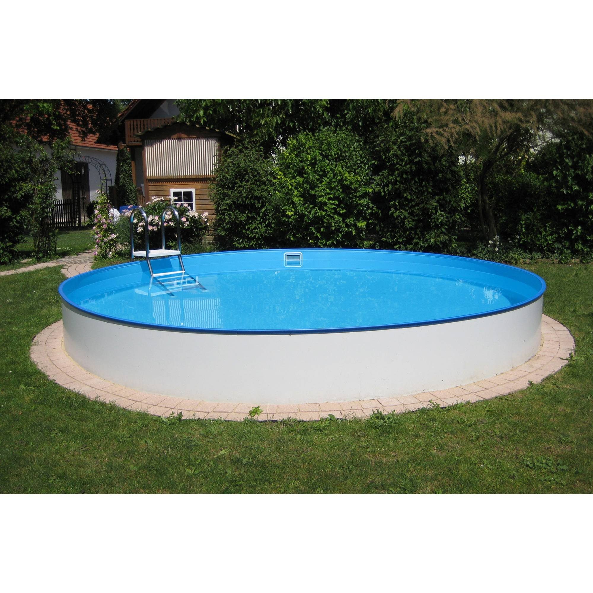 Waterman Rundpool Stahlwandpool rund Exklusiv 500x120 günstig online kaufen