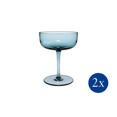 like. by Villeroy & Boch Sektglas Like Ice Sektschale / Dessertschale, Set 2tlg, Glas