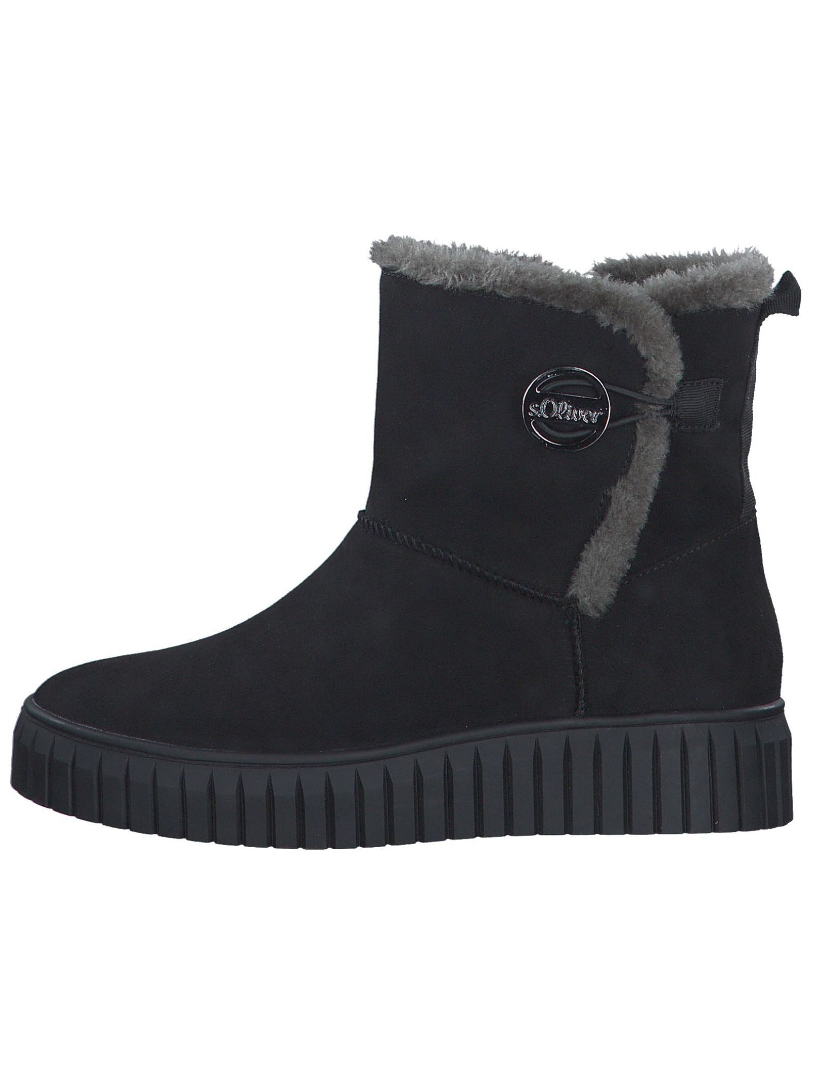 s.Oliver s.Oliver Stiefelette Lederimitat/Textil Stiefelette