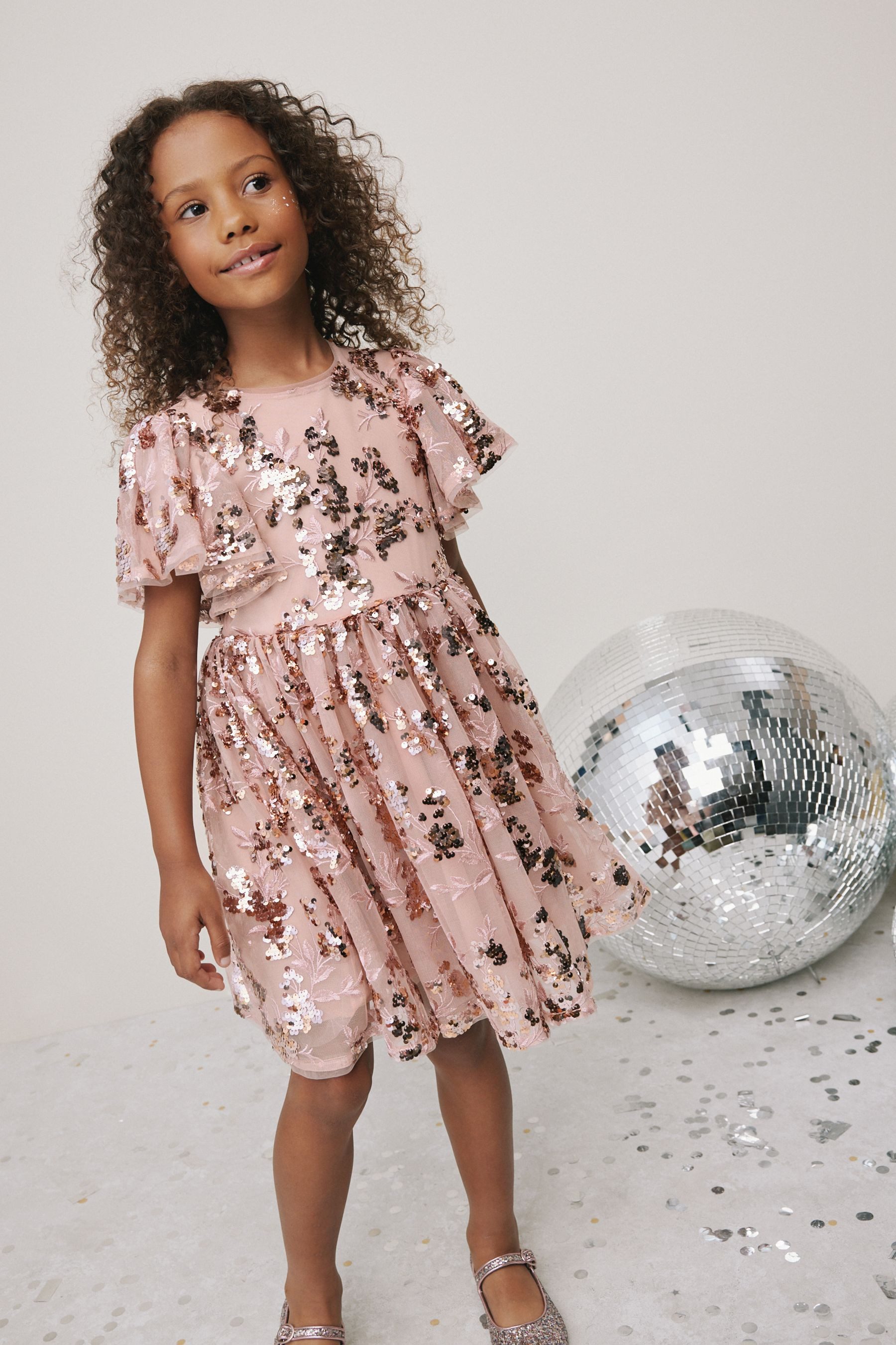 Next Partykleid Partykleid mit Pailletten (1-tlg)