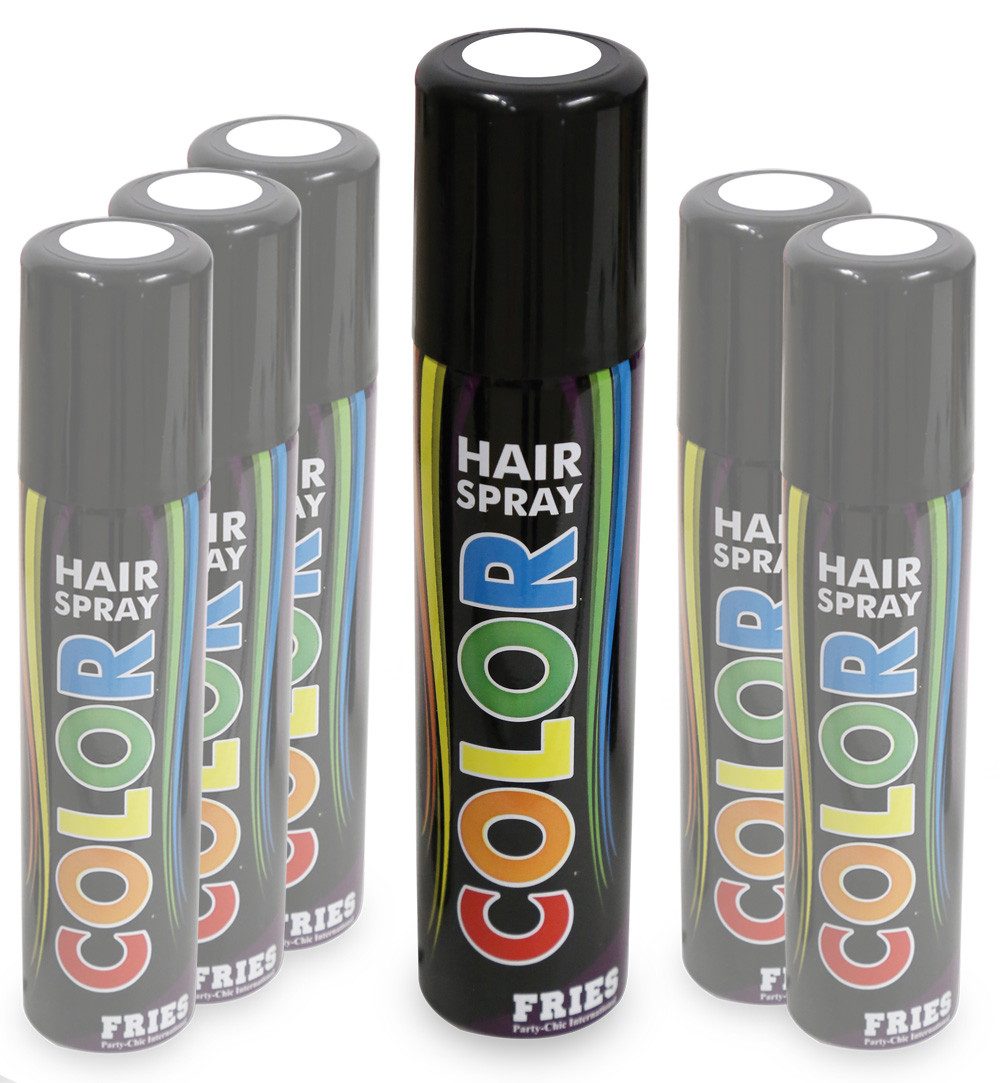 Fries Haarfarbe Haarspray Color Hair Spray Farbspray Haare Haar Sprühdose Farben 100ml, 1-tlg.